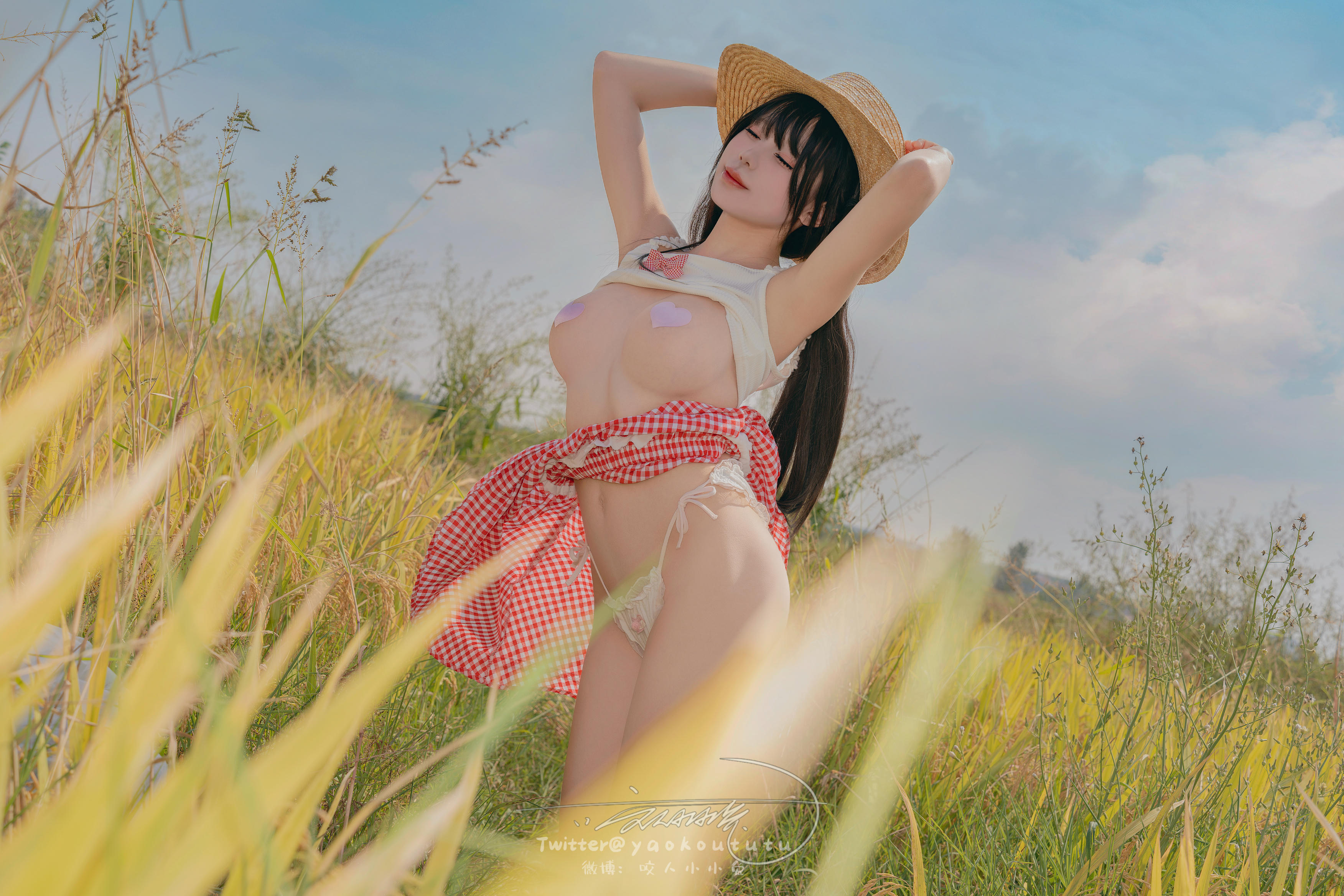 黏黏团子兔 NO.134 咬人小小兔 2401月作品『稻香』盛夏好声音 [71P1V 1.56GB]_第2集