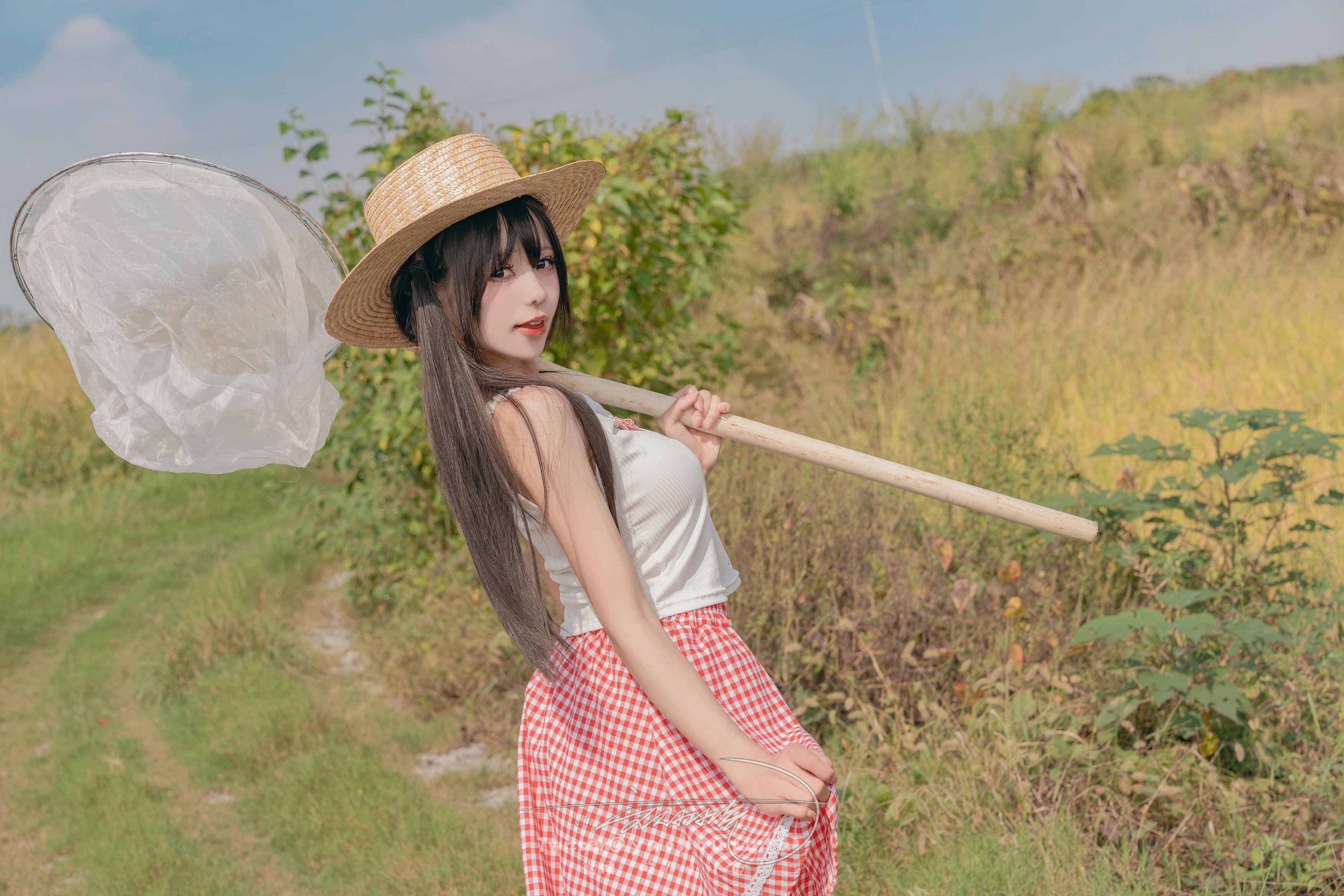黏黏团子兔 NO.134 咬人小小兔 2401月作品『稻香』盛夏好声音 [71P1V 1.56GB]_第3集