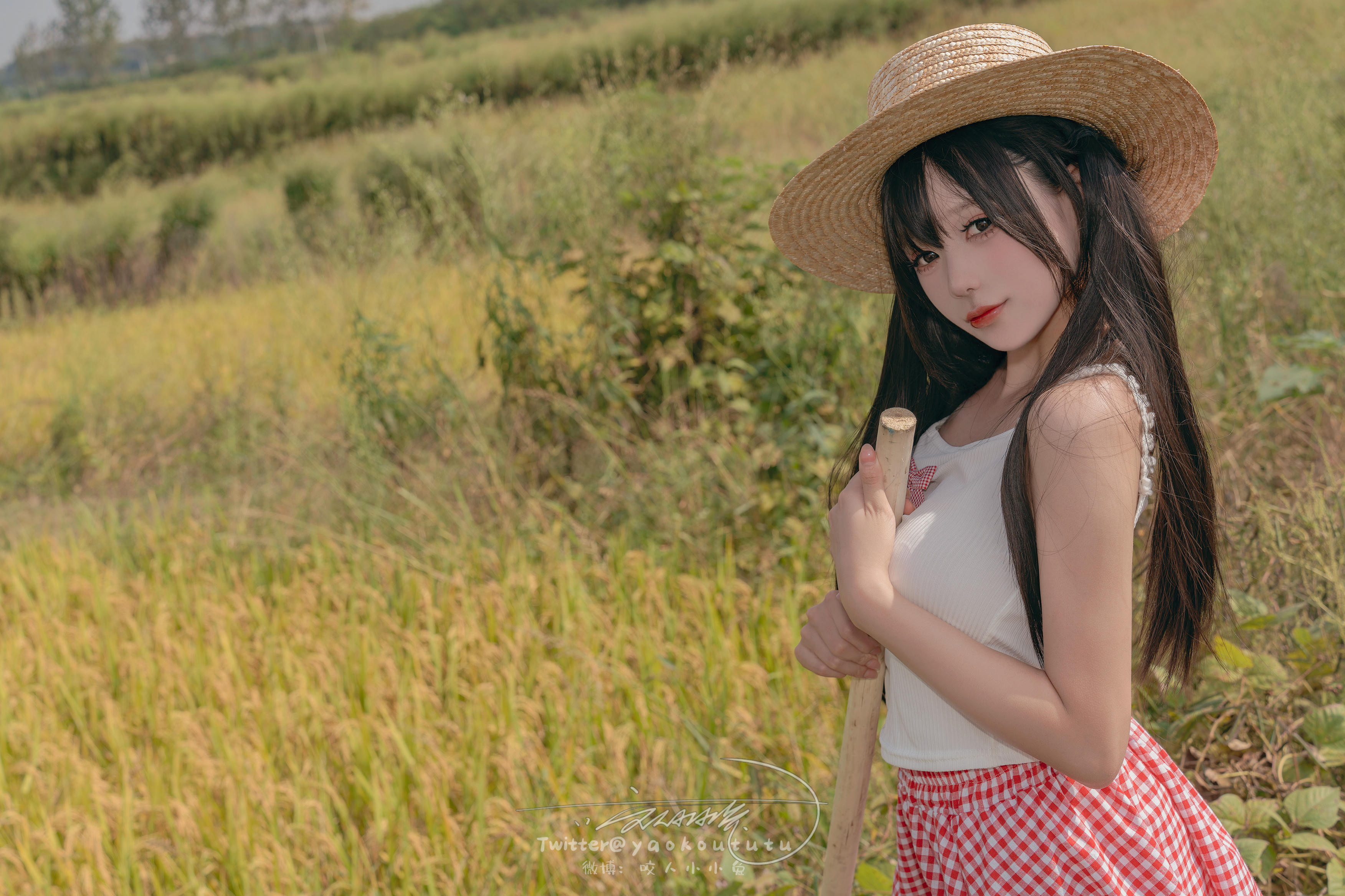 黏黏团子兔 NO.134 咬人小小兔 2401月作品『稻香』盛夏好声音 [71P1V 1.56GB]_第3集