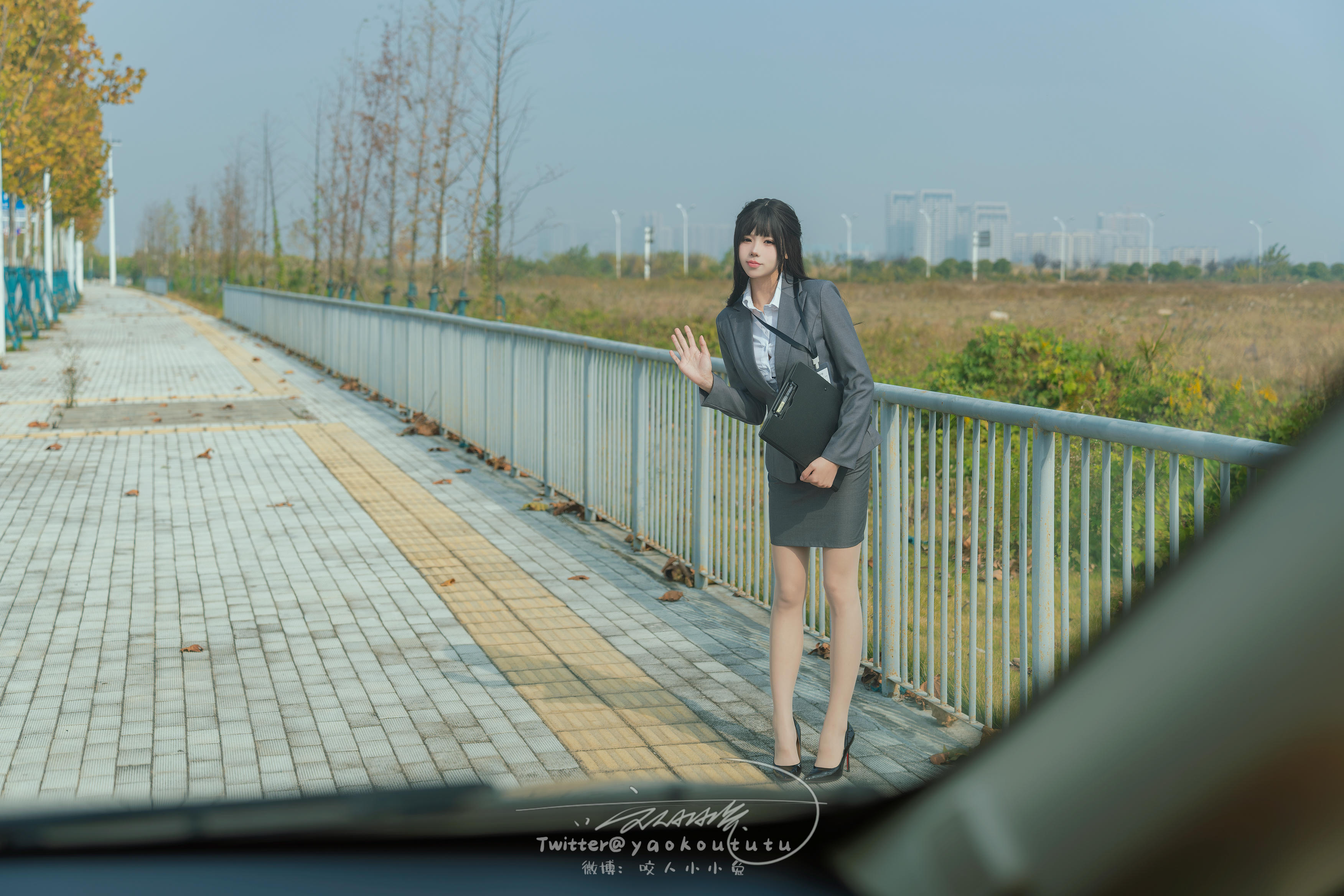 黏黏团子兔 NO.146 咬人小小兔(咬一口兔娘) 2403月作品『业务部潜规则』小剧场 [74P1V 1.56GB]_第1集