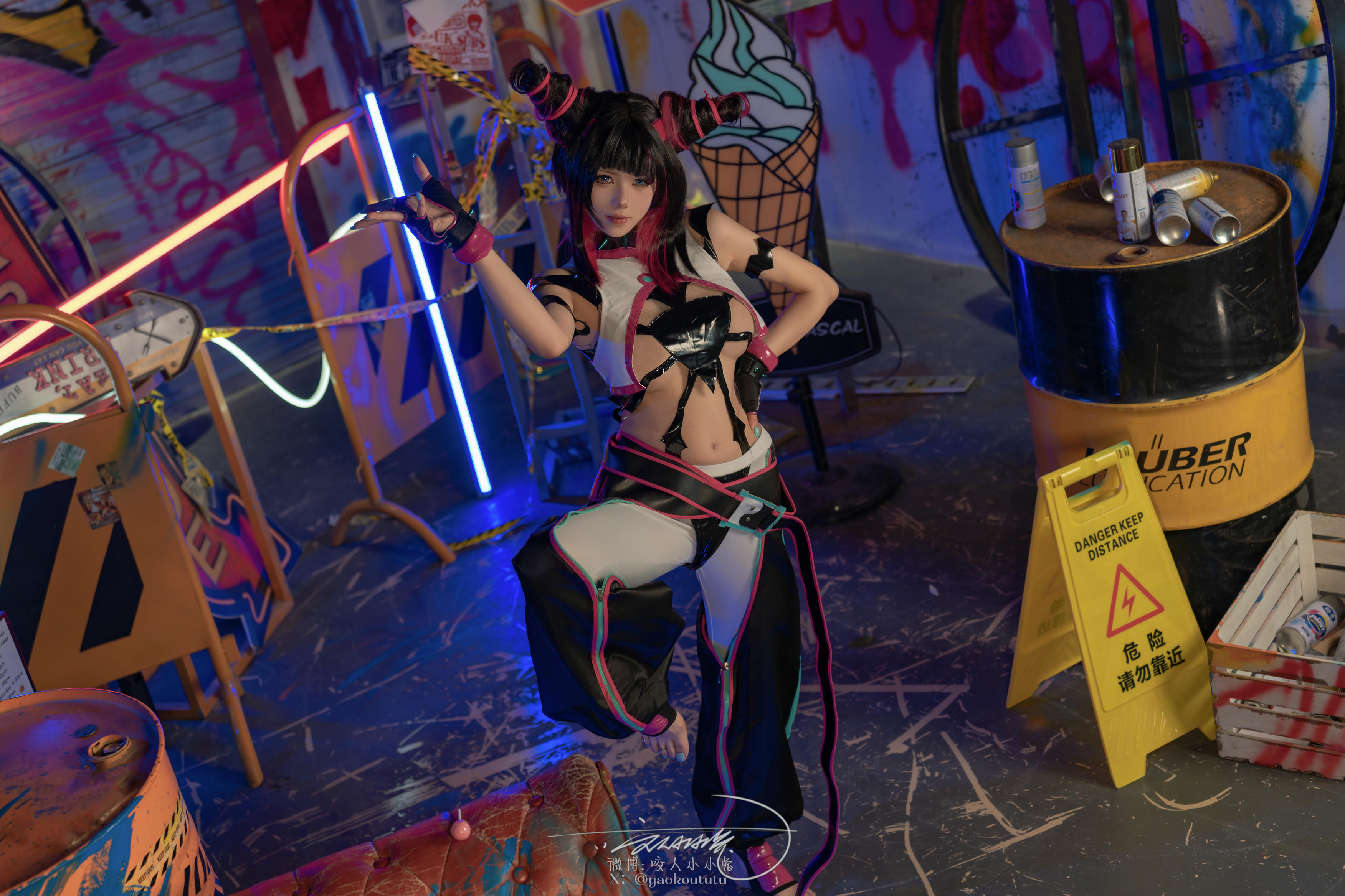 黏黏团子兔 NO.159 咬人小小兔 五月作品『街霸-韩蛛俐』 [81P1V-1.39GB]_第1集