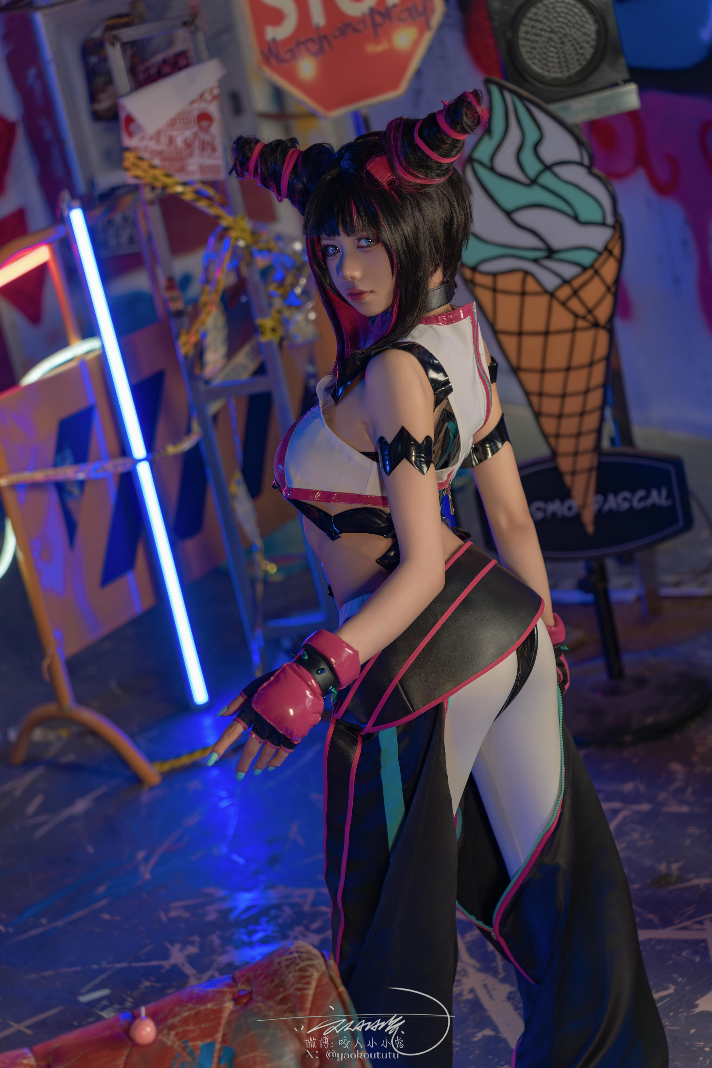 黏黏团子兔 NO.159 咬人小小兔 五月作品『街霸-韩蛛俐』 [81P1V-1.39GB]_第1集