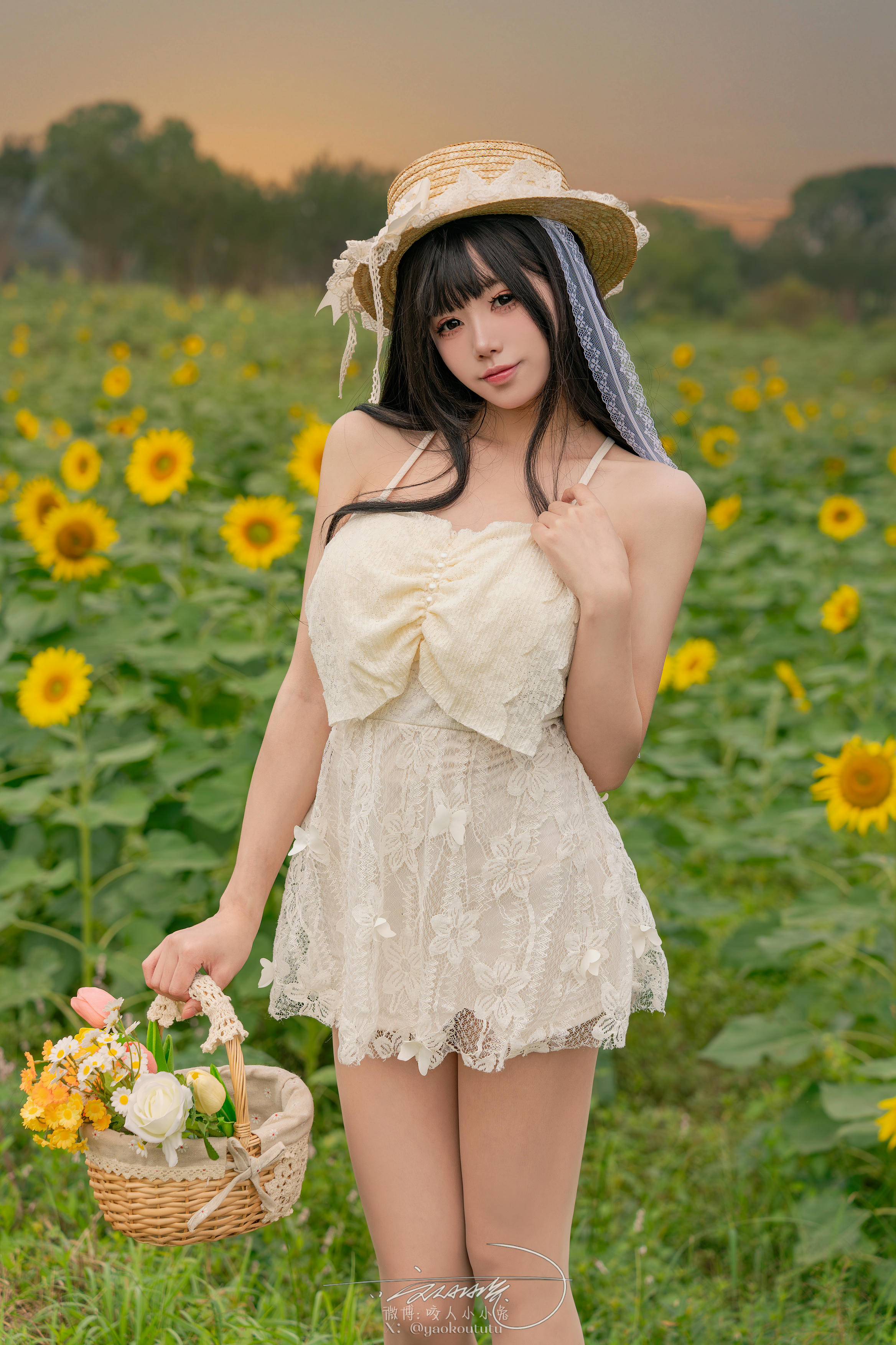 黏黏团子兔 NO.173 咬人小小兔 7月作品『夏の葵』Summertime [73P1V 1.52GB]_第1集