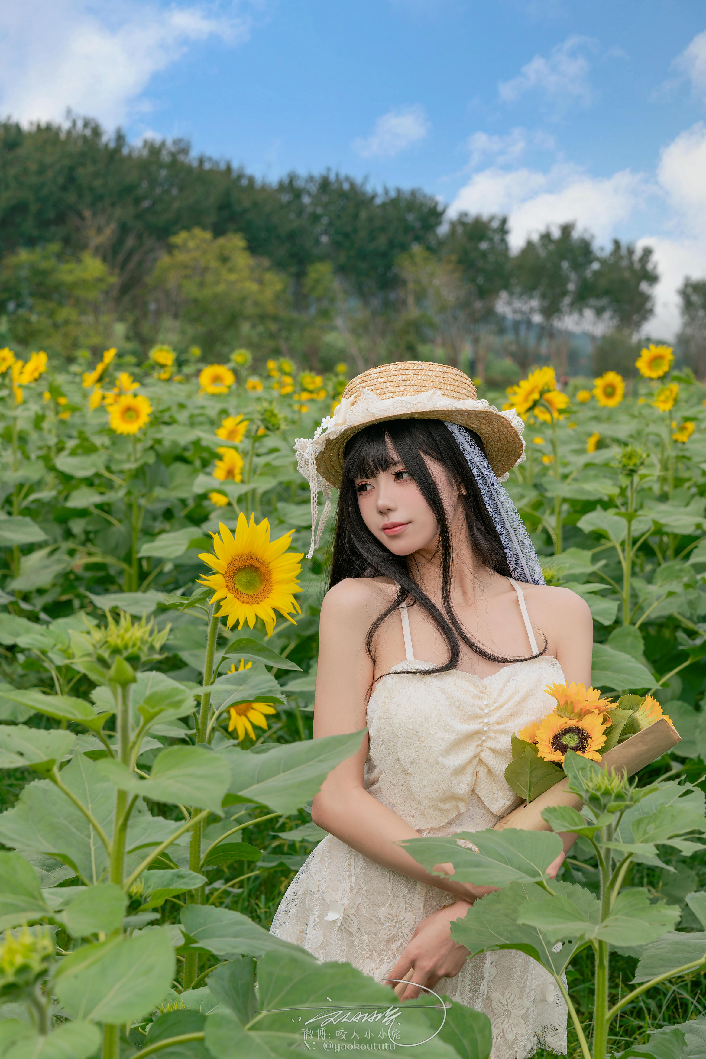 黏黏团子兔 NO.173 咬人小小兔 7月作品『夏の葵』Summertime [73P1V 1.52GB]_第2集