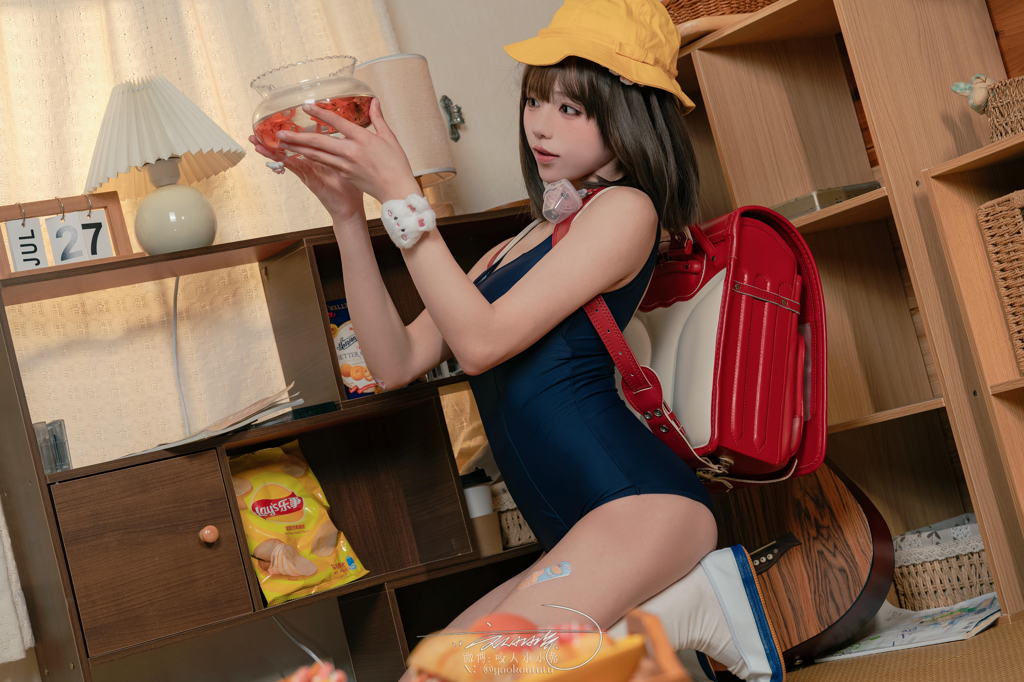 黏黏团子兔 NO.177 咬人小小兔 六月作品 『奶嘴死库水』Gee [72P+1V 1.57GB]_第1集
