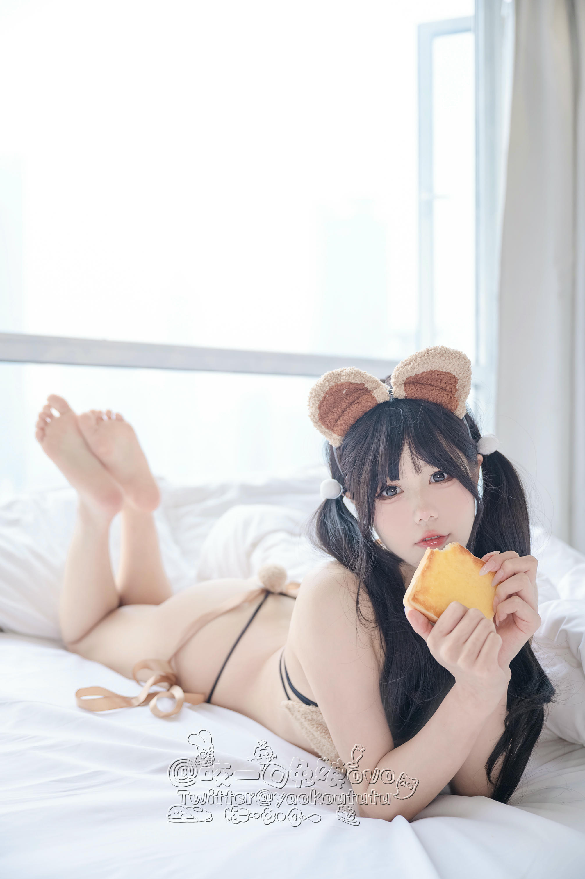 黏黏团子兔 NO.010 小熊睡衣[60P 491MB]_第2集
