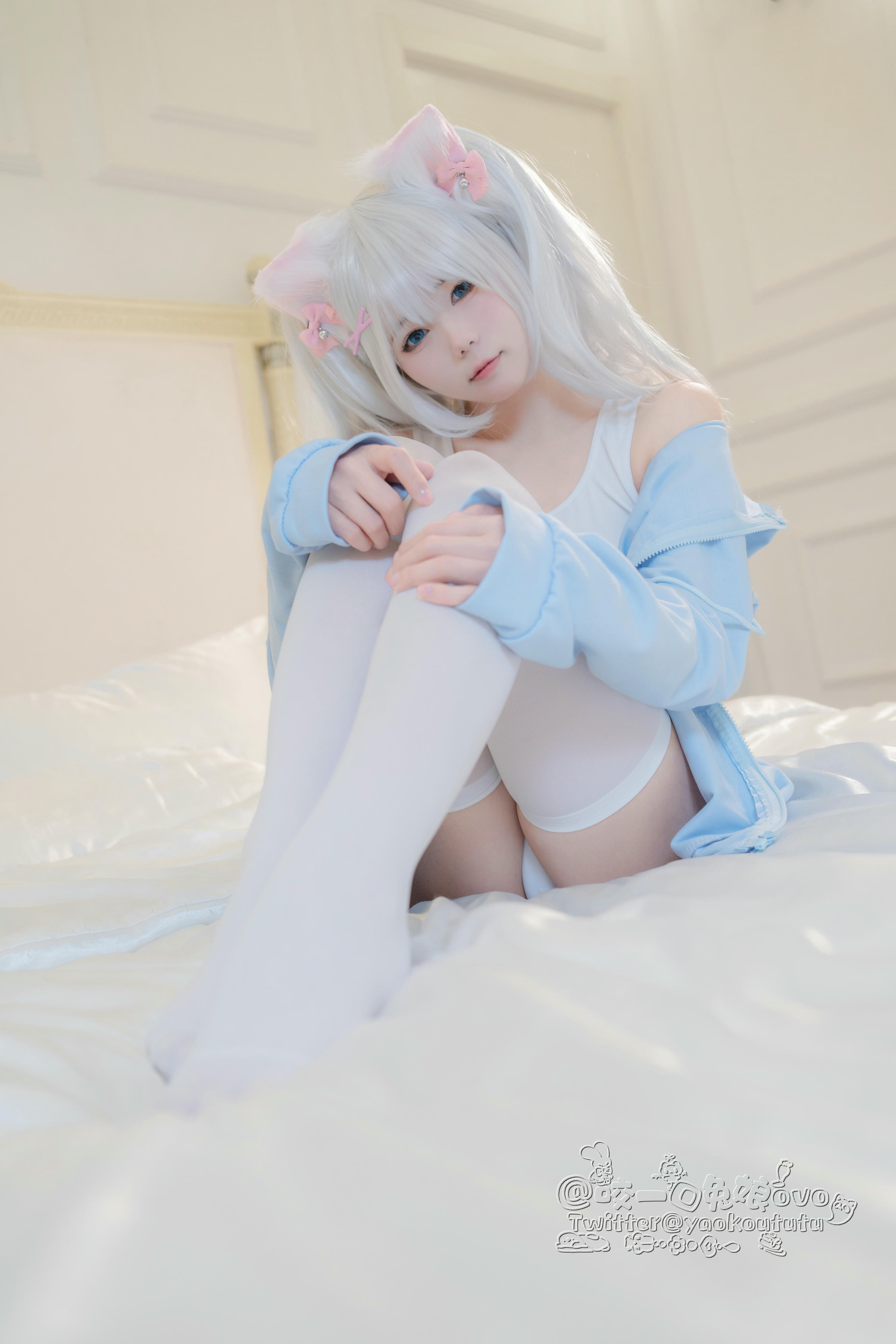 黏黏团子兔 NO.030 做你的猫 [56P+1V 2.11GB]_第1集