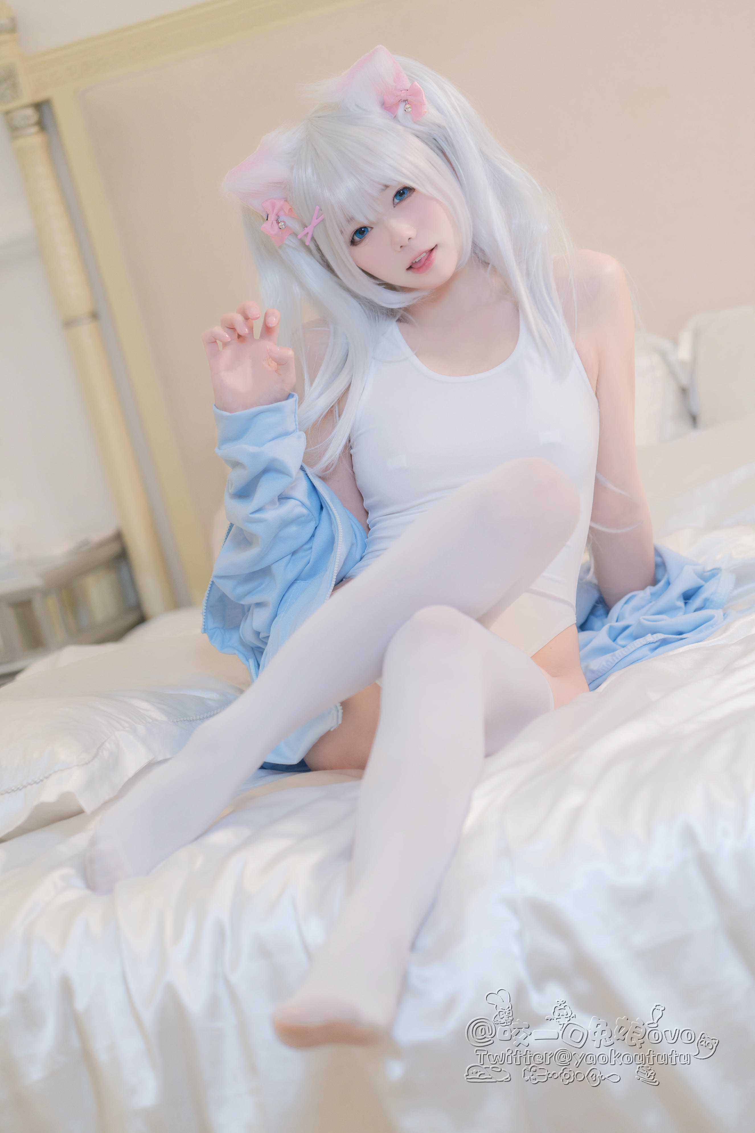 黏黏团子兔 NO.030 做你的猫 [56P+1V 2.11GB]_第1集