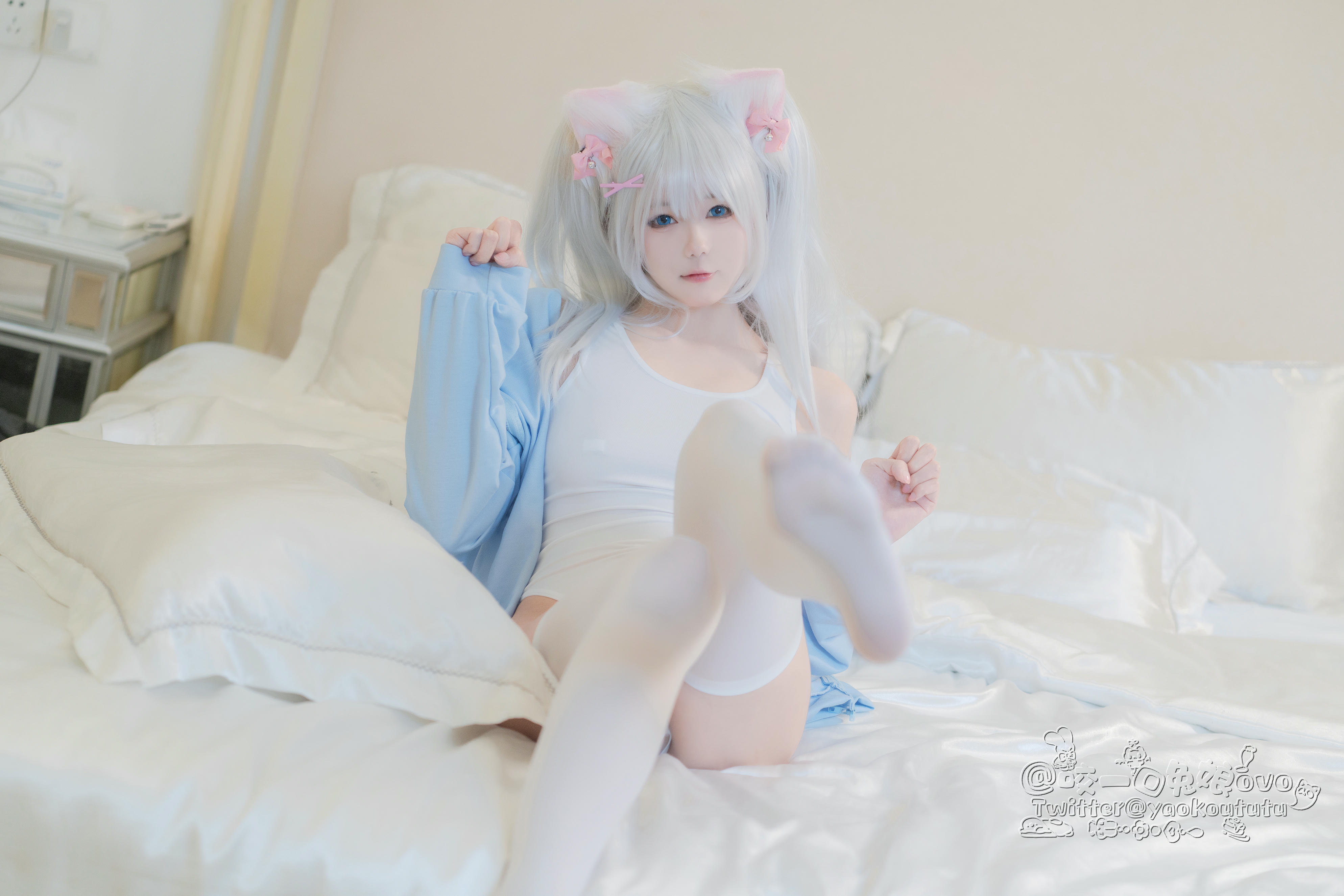 黏黏团子兔 NO.030 做你的猫 [56P+1V 2.11GB]_第2集