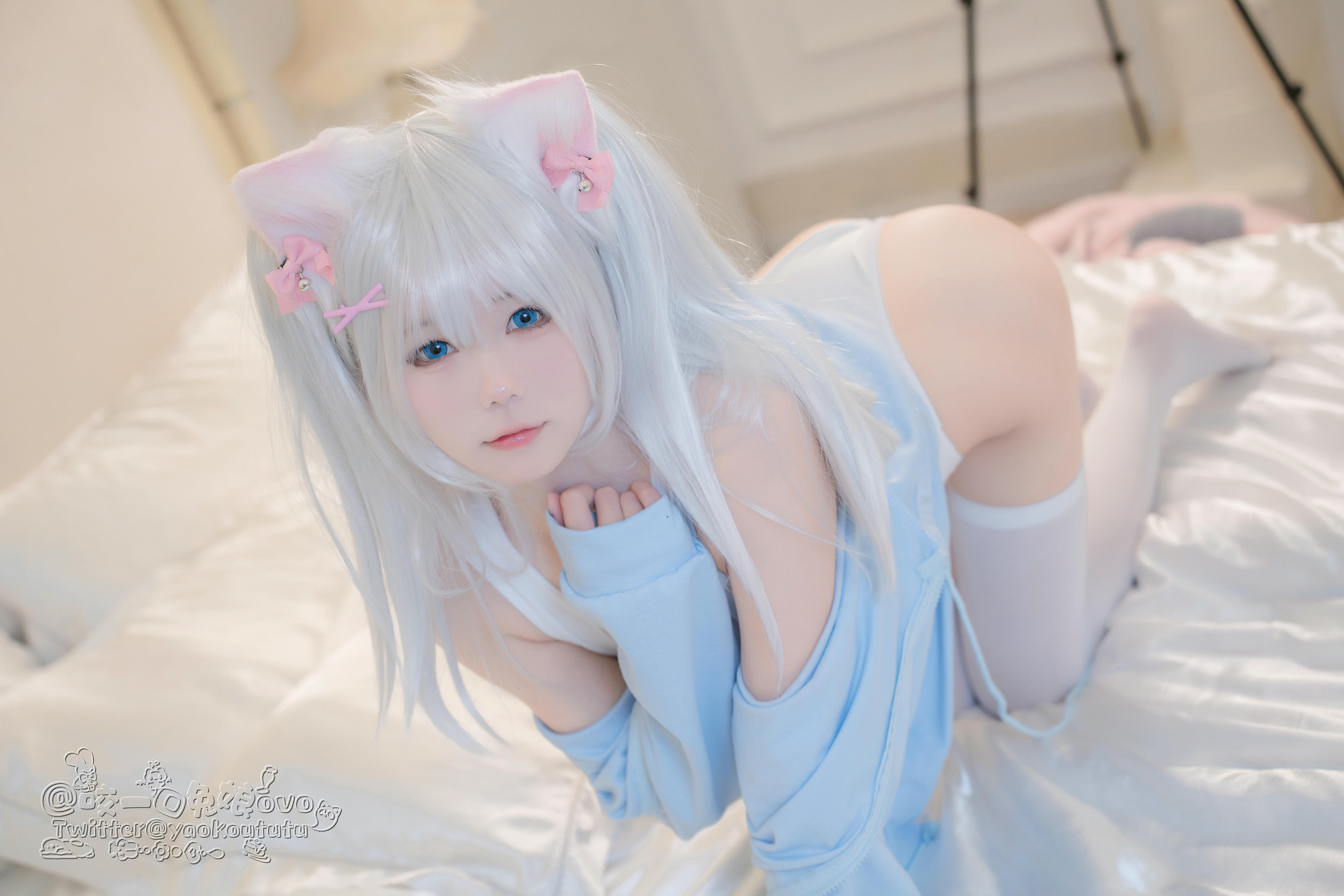 黏黏团子兔 NO.030 做你的猫 [56P+1V 2.11GB]_第2集