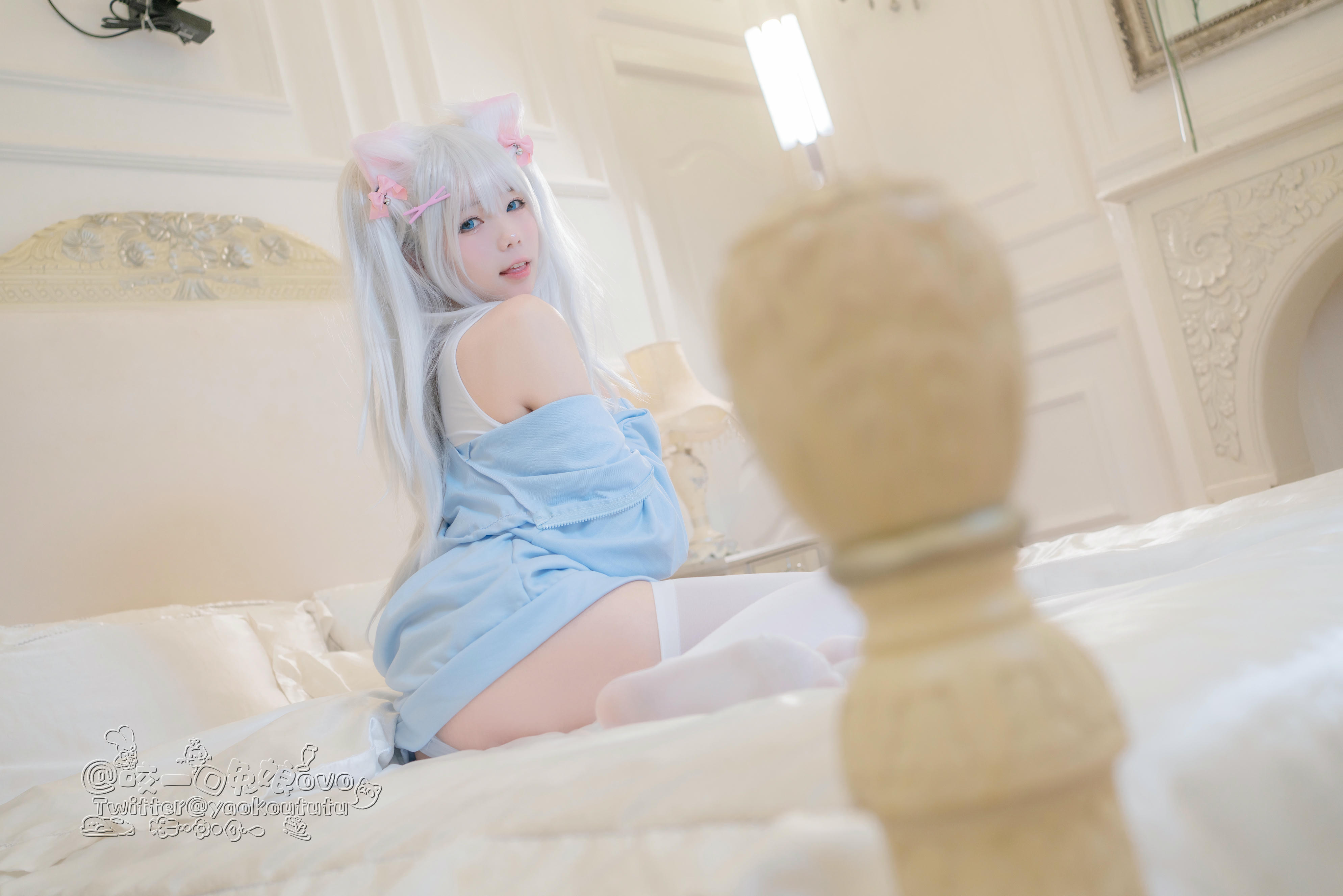 黏黏团子兔 NO.030 做你的猫 [56P+1V 2.11GB]_第1集