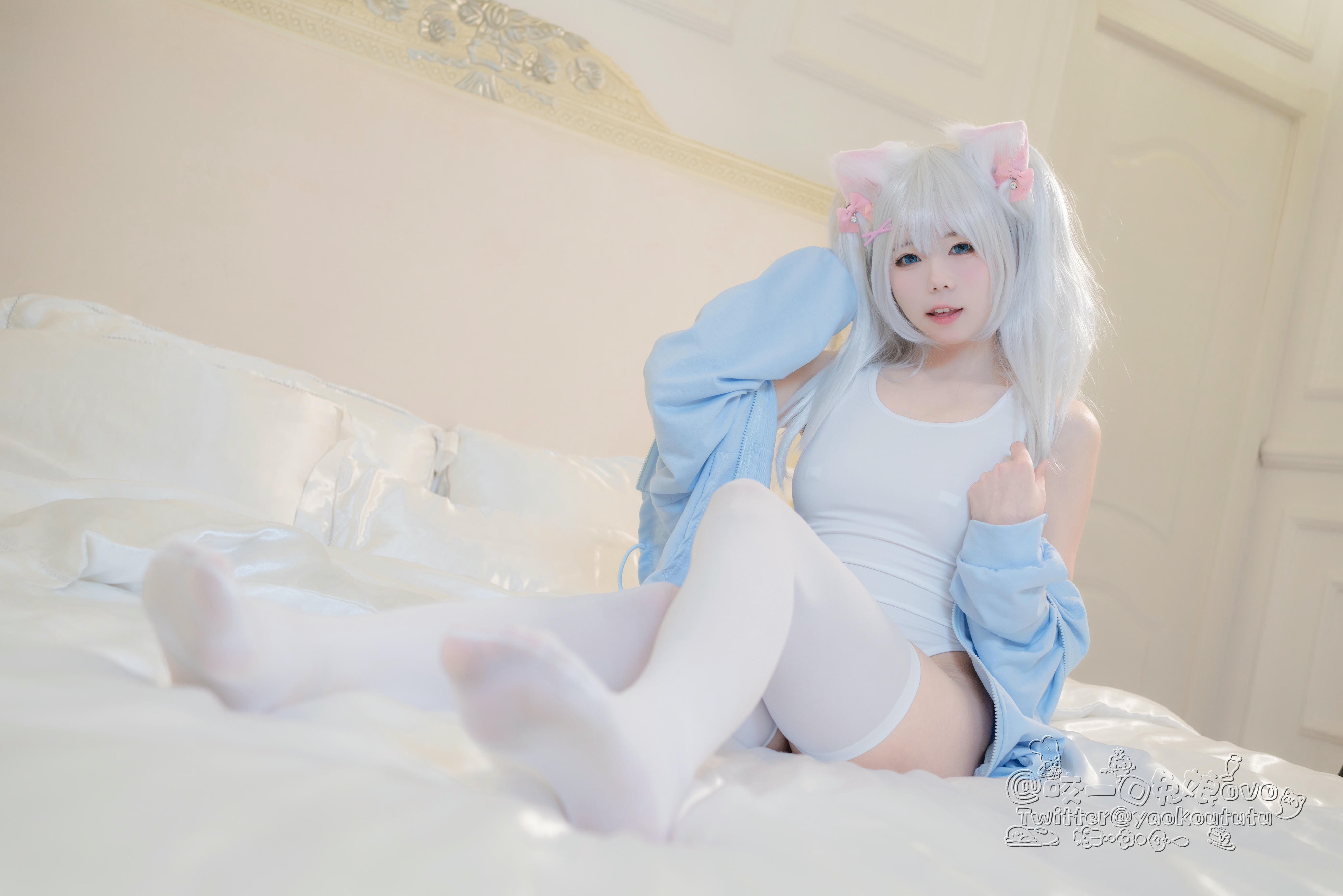 黏黏团子兔 NO.030 做你的猫 [56P+1V 2.11GB]_第1集