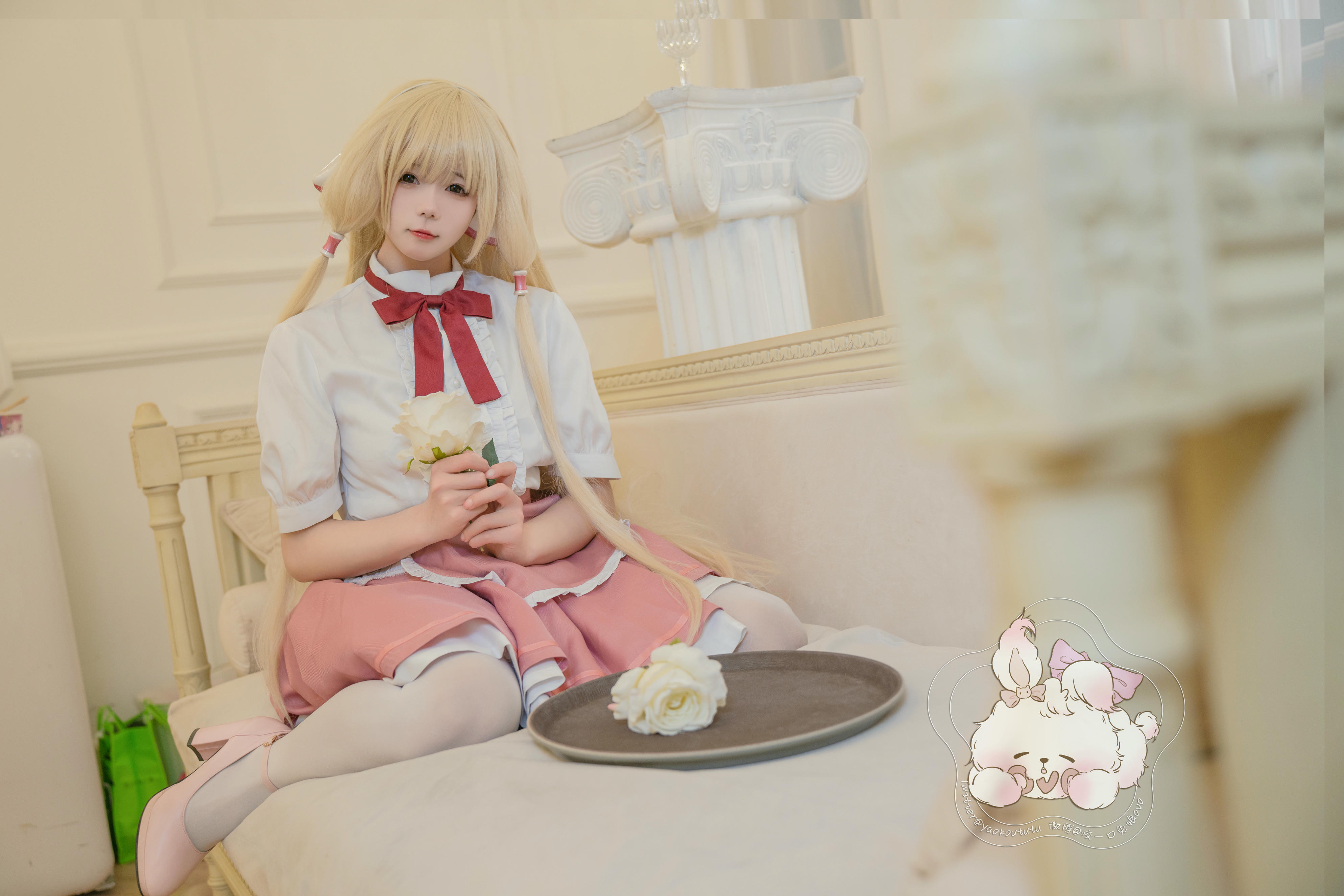 黏黏团子兔 NO.039 女仆小叽 [70P 582MB]_第2集