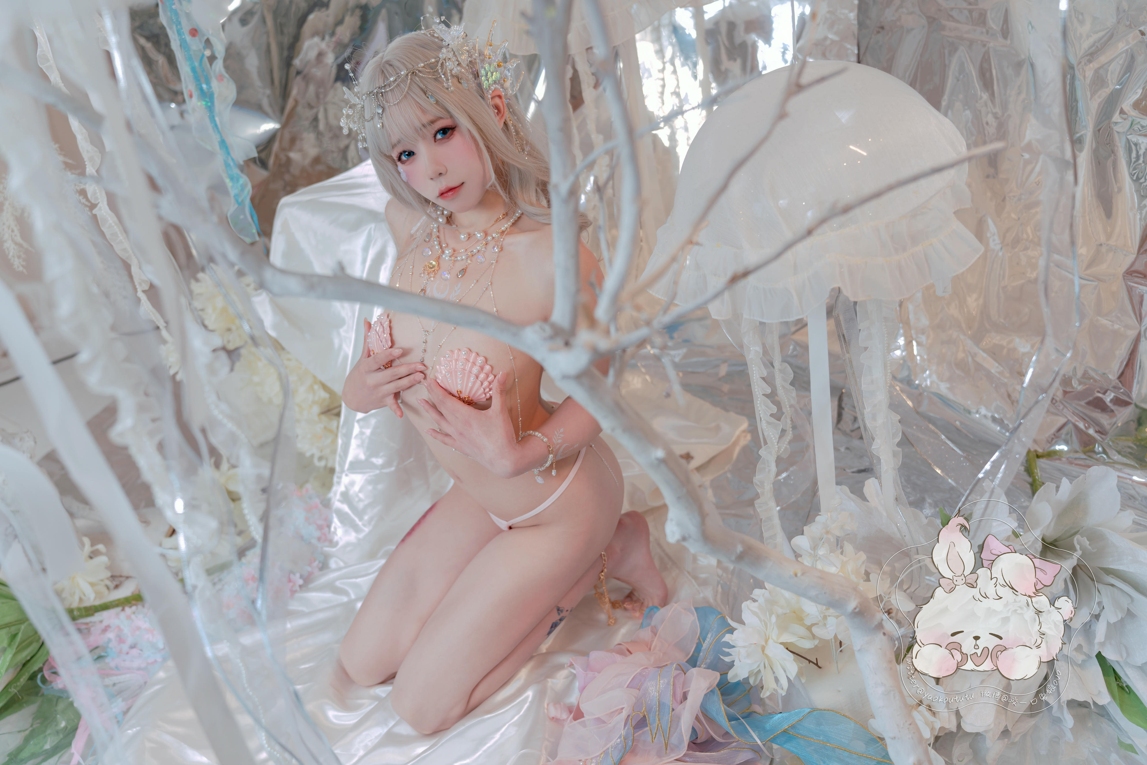 黏黏团子兔 NO.043 海的女儿 [53P+2V 1.24GB]_第3集