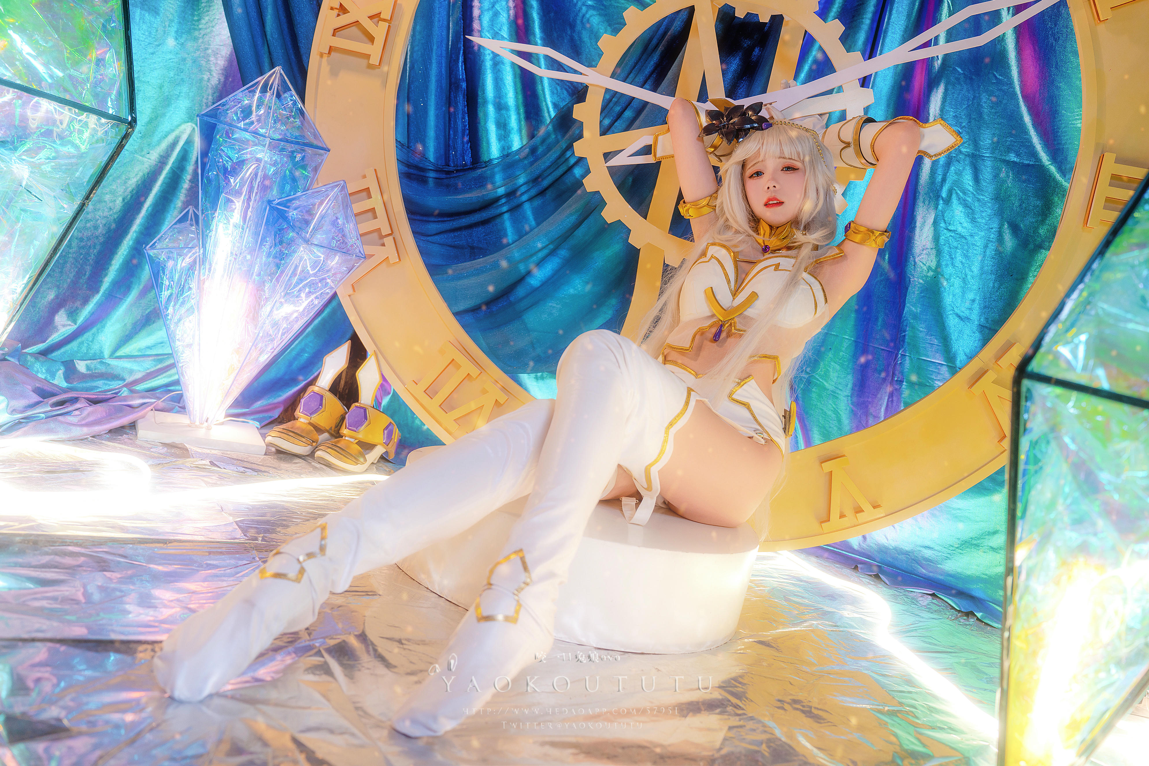黏黏团子兔 NO.072 咬一口兔娘ovo 海王星+江南舞蹈style [47P1V 1.13GB]_第2集