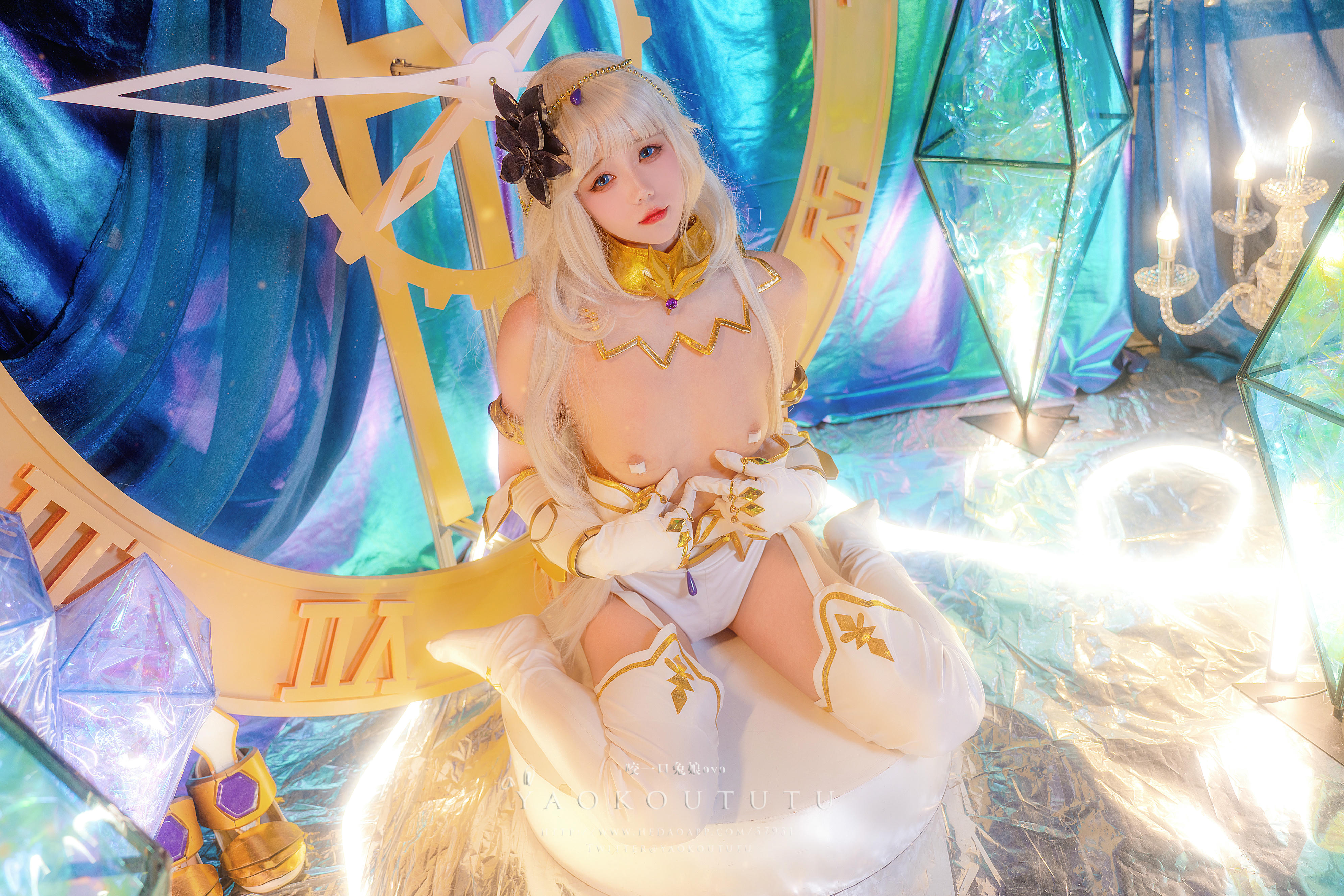 黏黏团子兔 NO.072 咬一口兔娘ovo 海王星+江南舞蹈style [47P1V 1.13GB]_第2集
