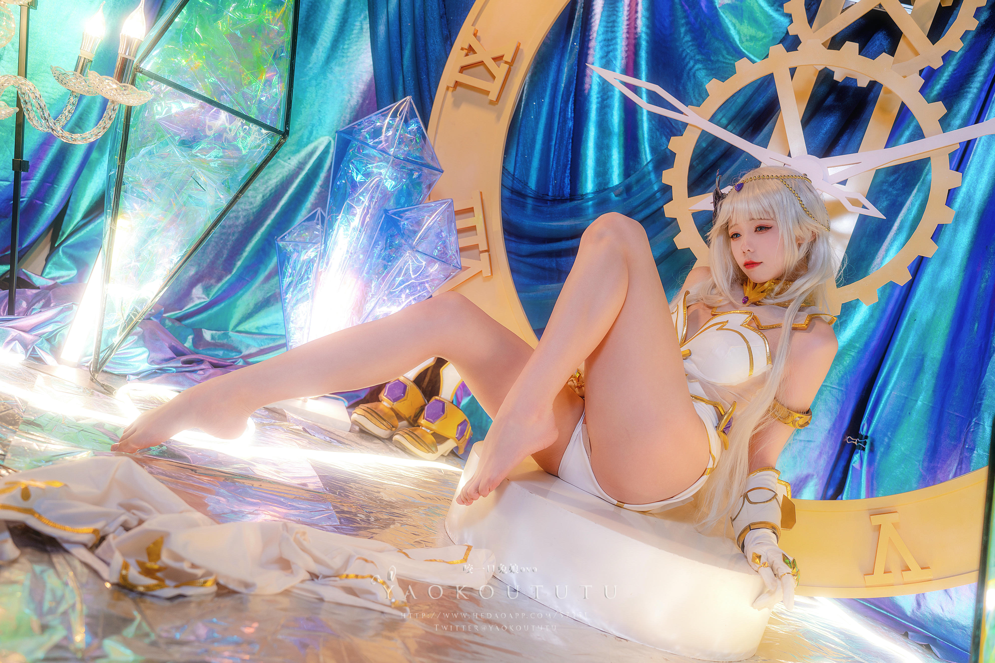 黏黏团子兔 NO.072 咬一口兔娘ovo 海王星+江南舞蹈style [47P1V 1.13GB]_第2集