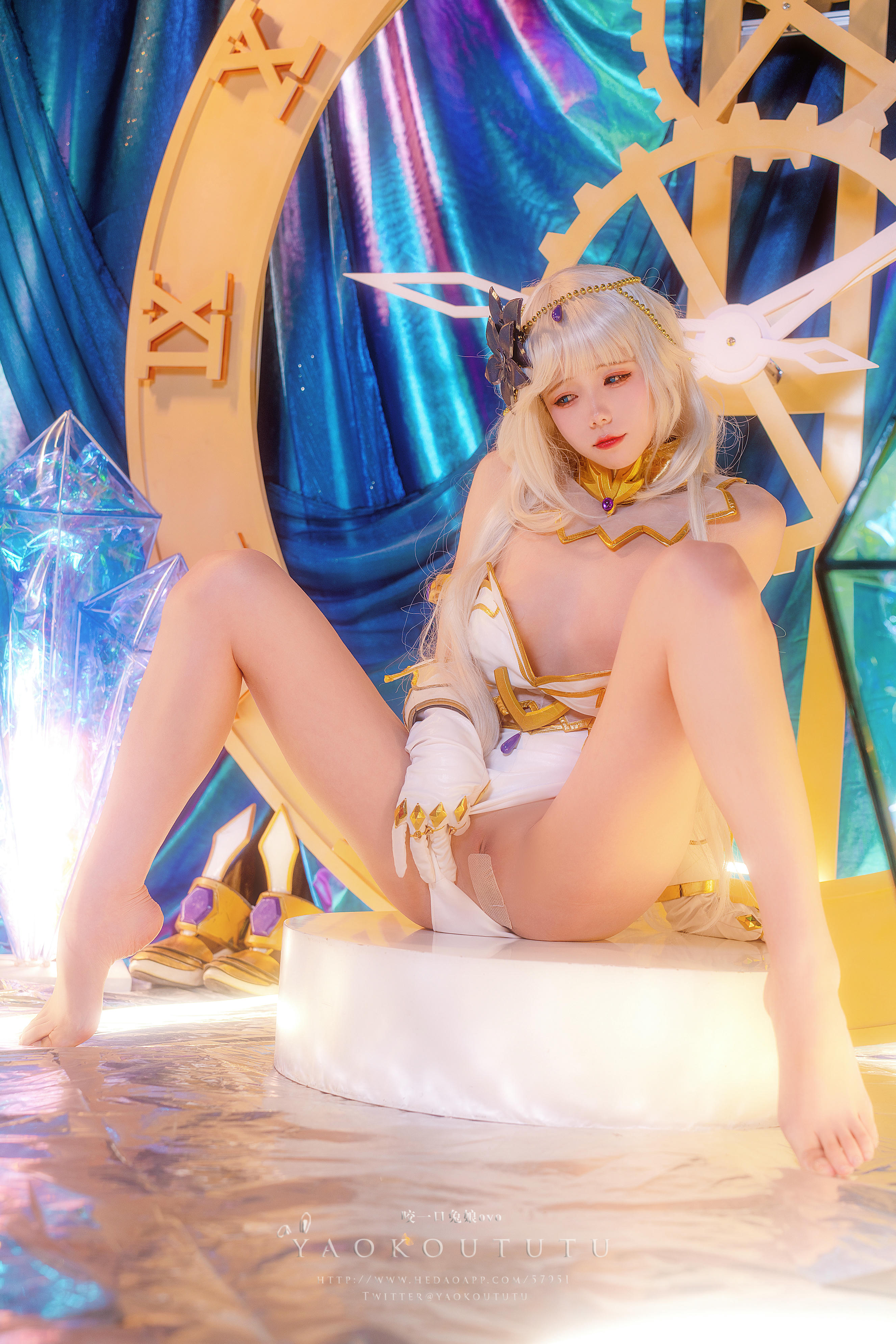黏黏团子兔 NO.072 咬一口兔娘ovo 海王星+江南舞蹈style [47P1V 1.13GB]_第2集