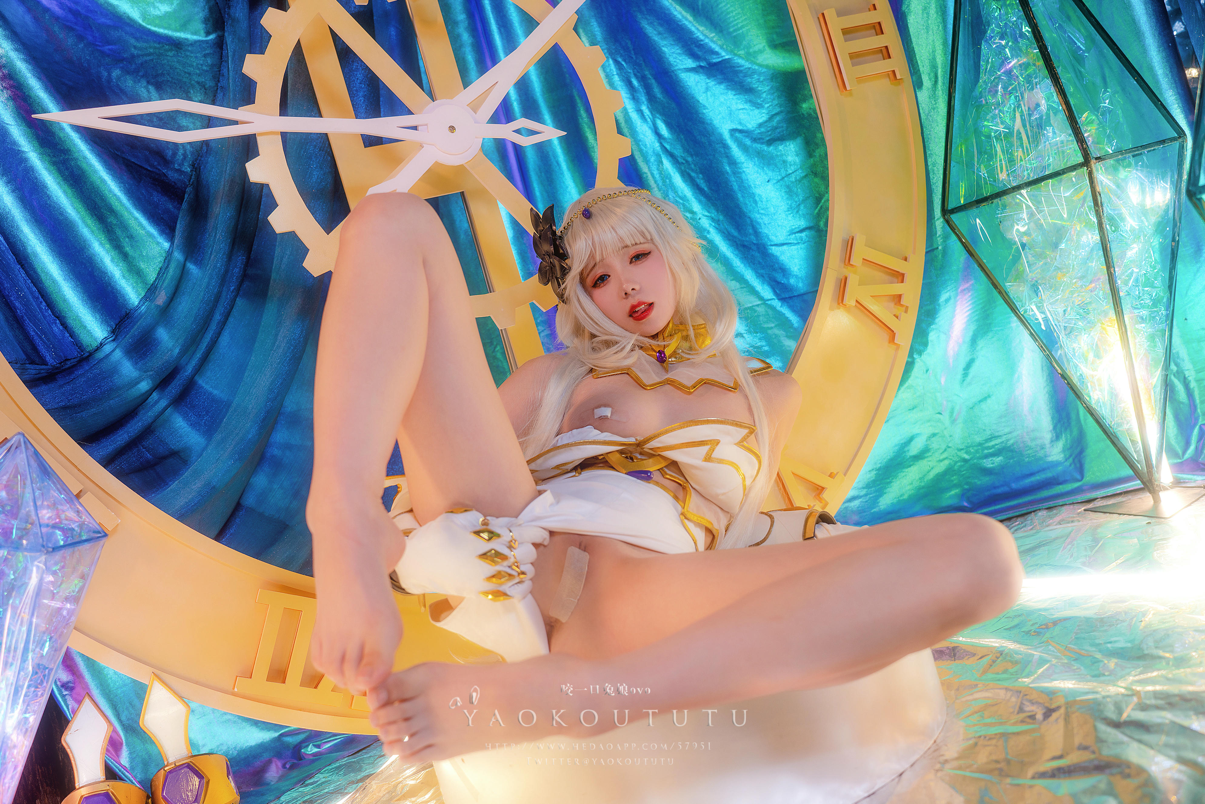黏黏团子兔 NO.072 咬一口兔娘ovo 海王星+江南舞蹈style [47P1V 1.13GB]_第3集