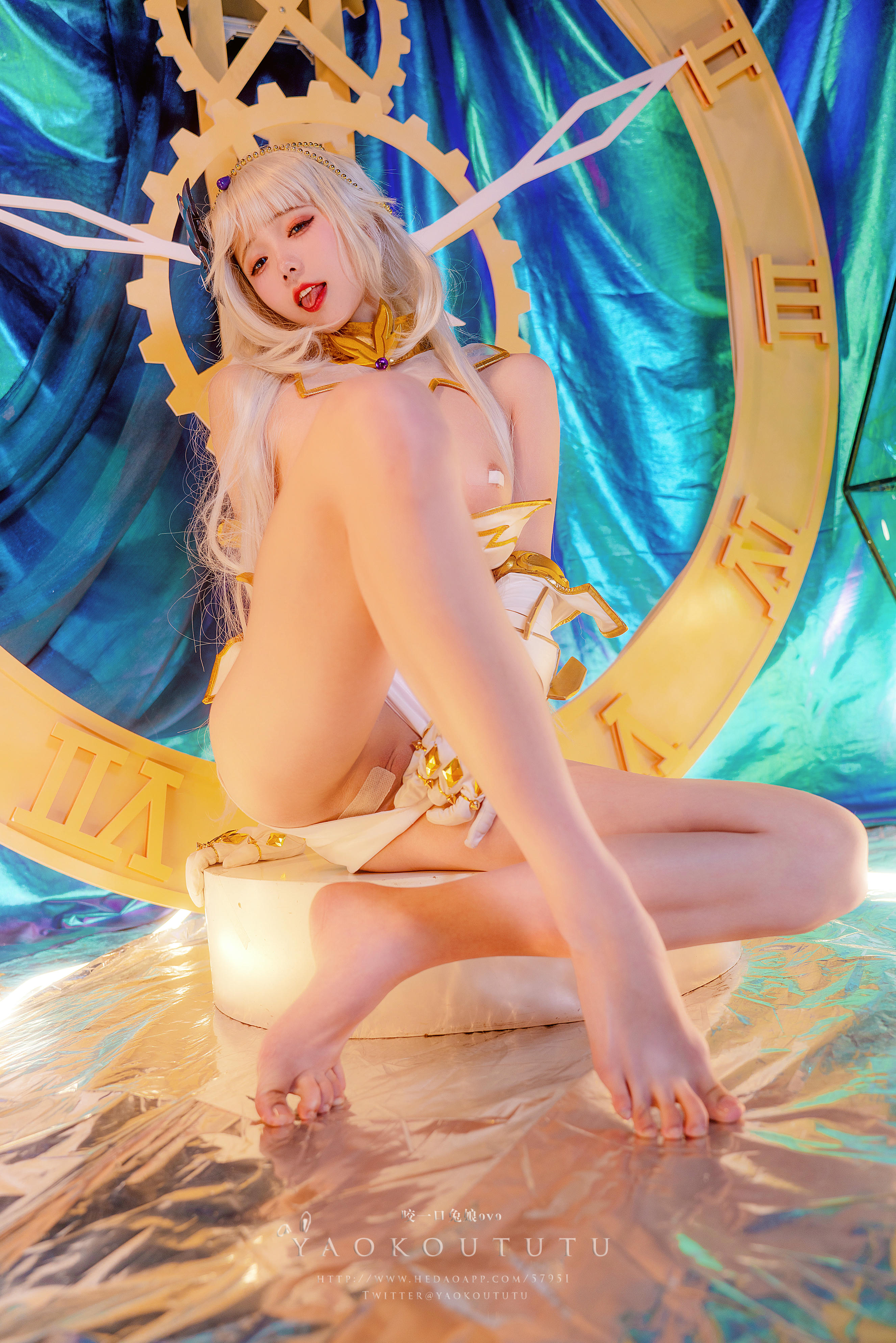 黏黏团子兔 NO.072 咬一口兔娘ovo 海王星+江南舞蹈style [47P1V 1.13GB]_第3集