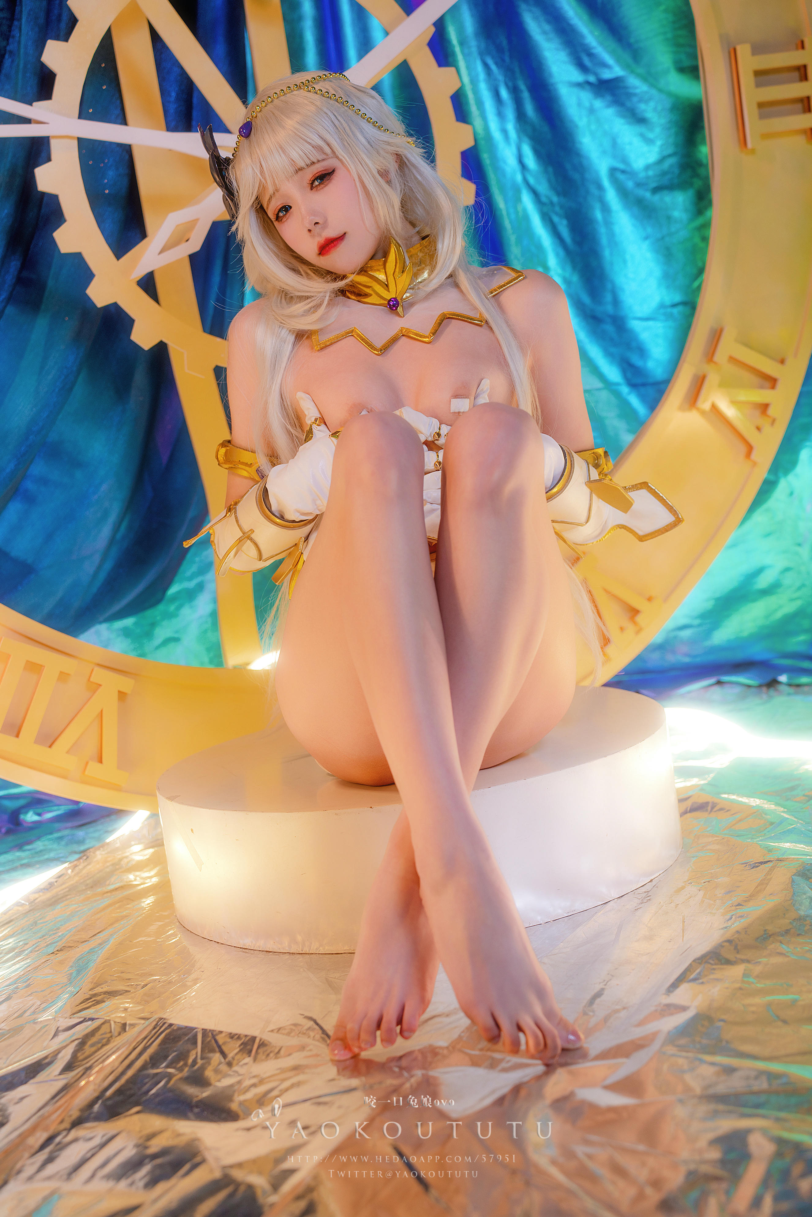 黏黏团子兔 NO.072 咬一口兔娘ovo 海王星+江南舞蹈style [47P1V 1.13GB]_第3集