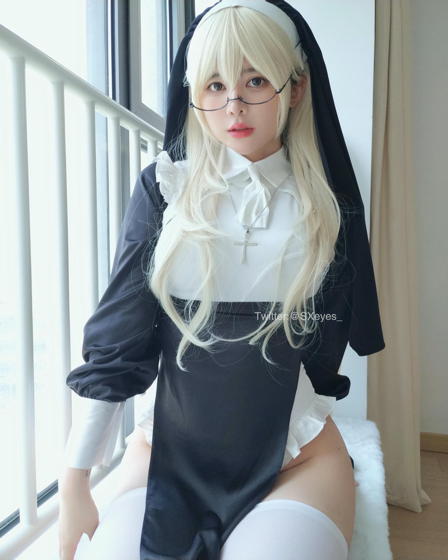 眼酱大魔王w NO.046 修女シスター [34P2V-156MB]_第2集
