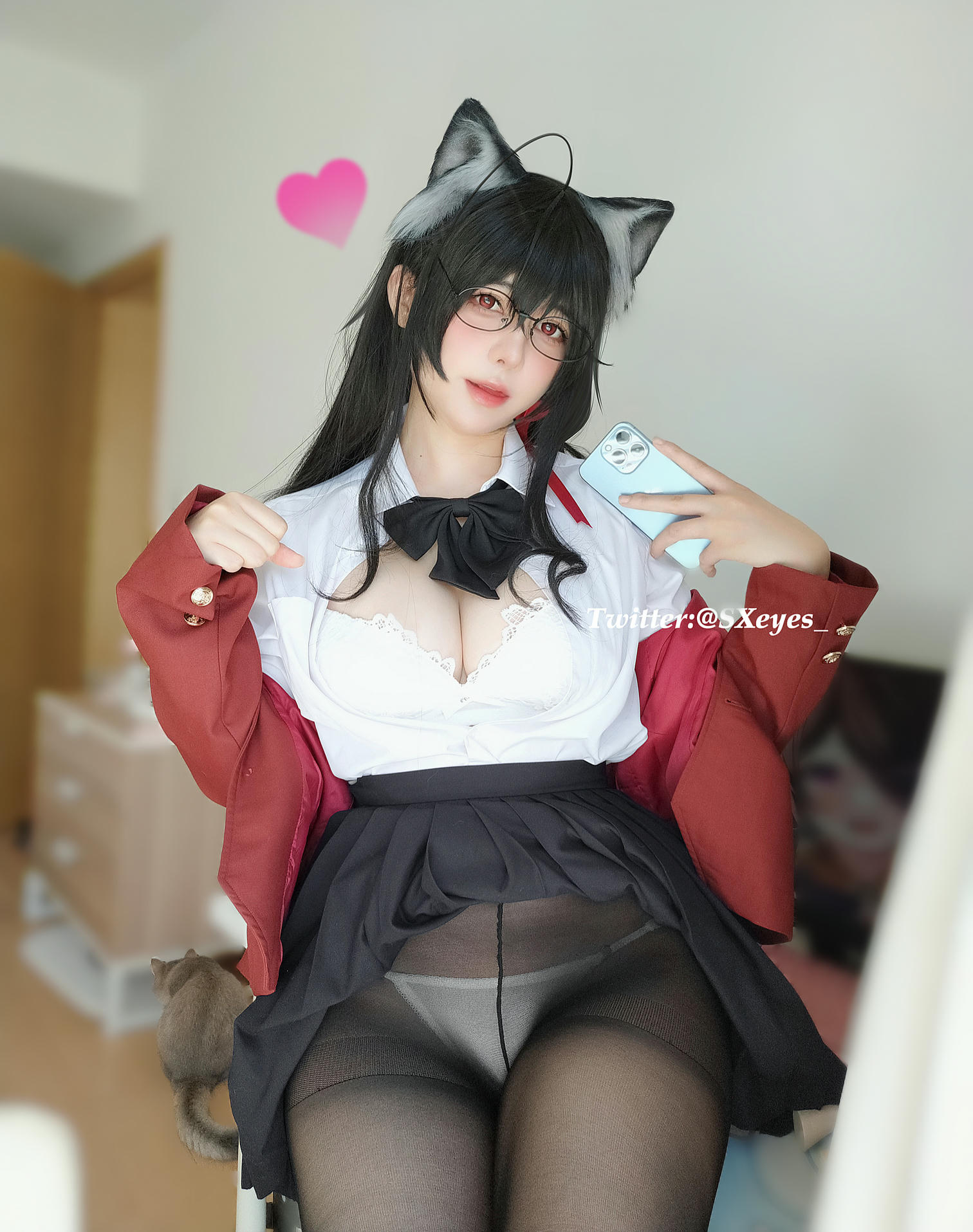 眼酱大魔王w NO.050 22年09月fantia会员合集（6期）[50P-446MB]-2022-09-24制服大鳳♡Part 2_第1集