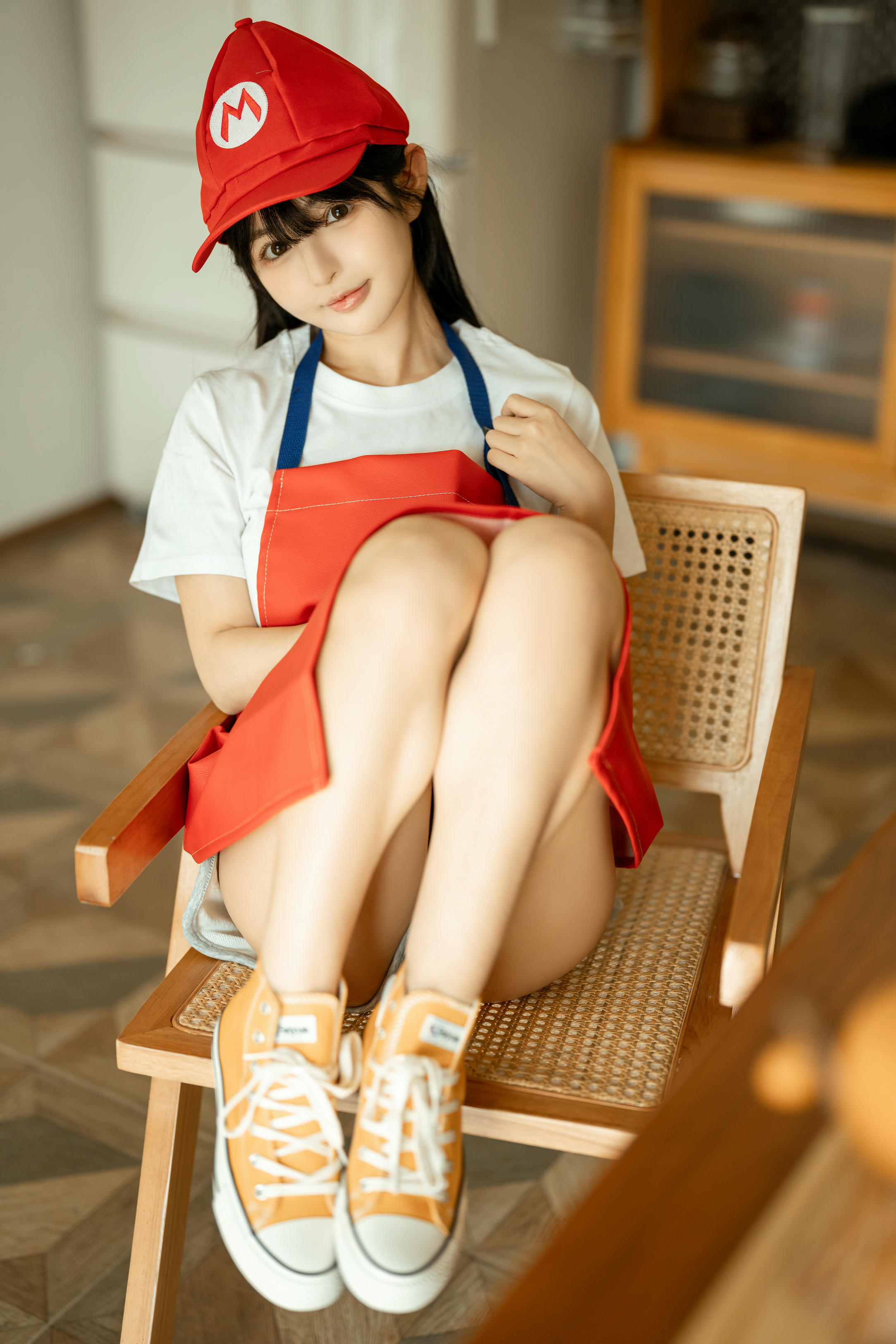 樱井宁宁-桜井宁宁 NO.120 马里奥围裙 [50P-919MB]_第1集