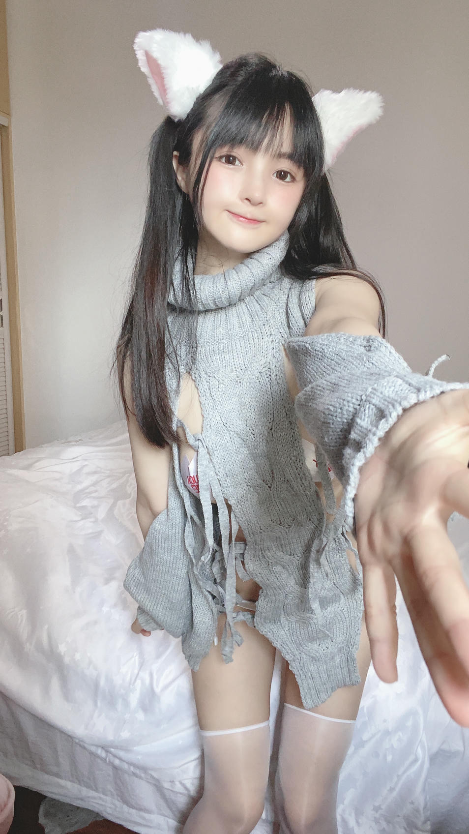 樱井宁宁-桜井宁宁 NO.016 白い猫ちゃん [50P1V-113MB]_第2集
