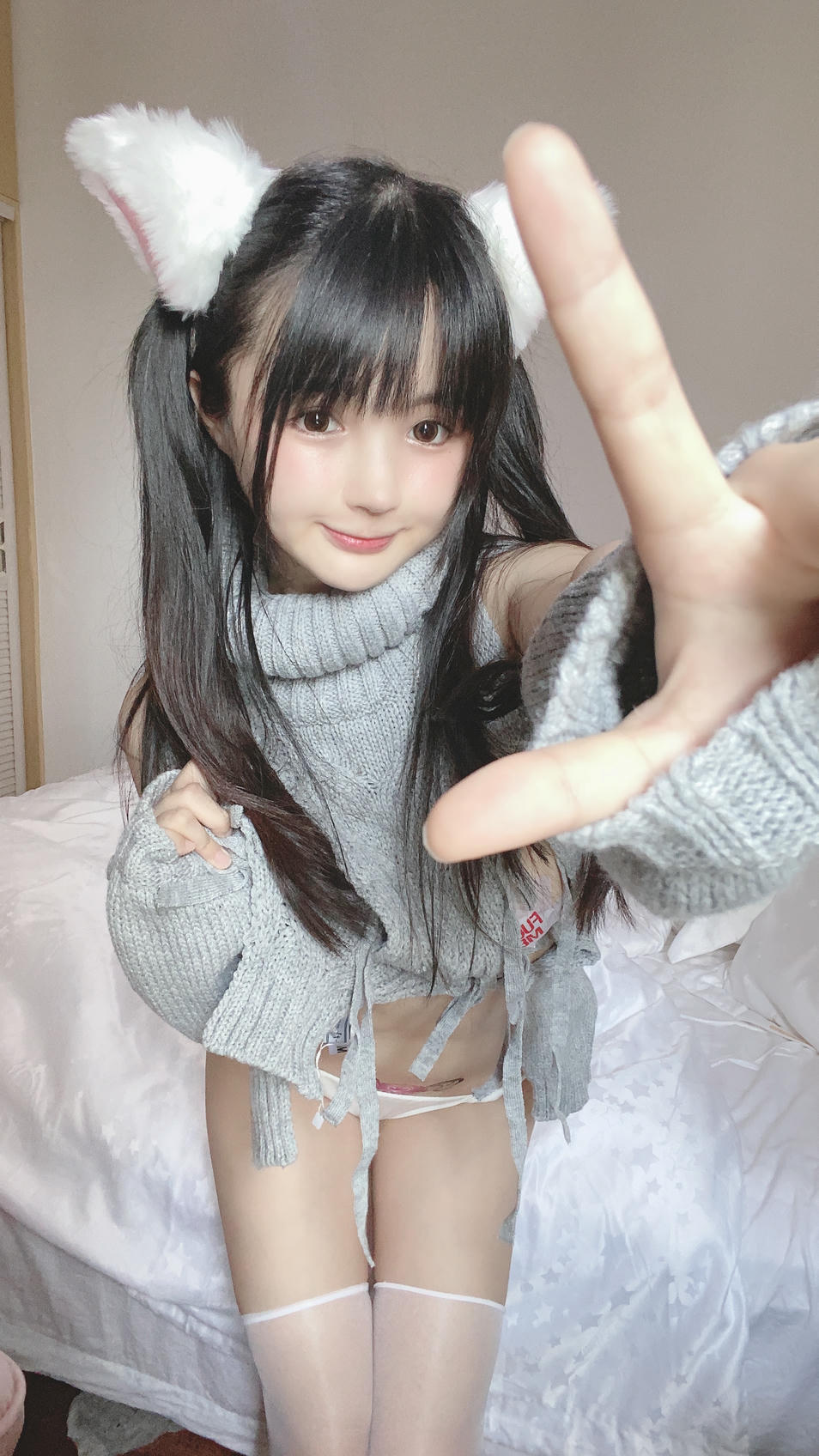 樱井宁宁-桜井宁宁 NO.016 白い猫ちゃん [50P1V-113MB]_第3集