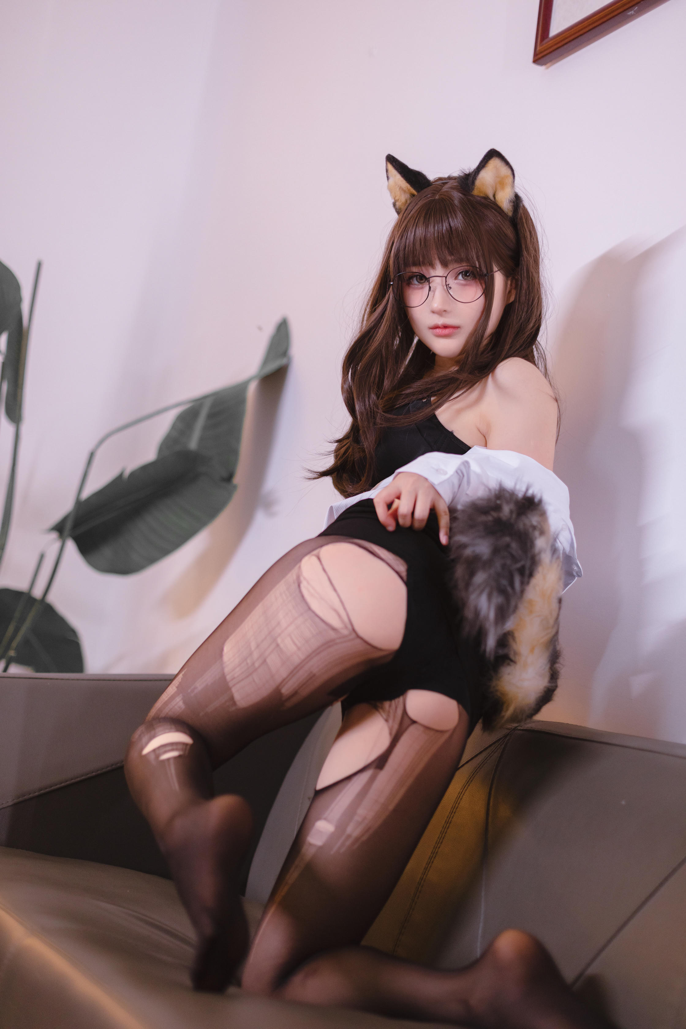 樱井宁宁-桜井宁宁 NO.039 柴犬秘书 [58P 1.2GB]_第3集