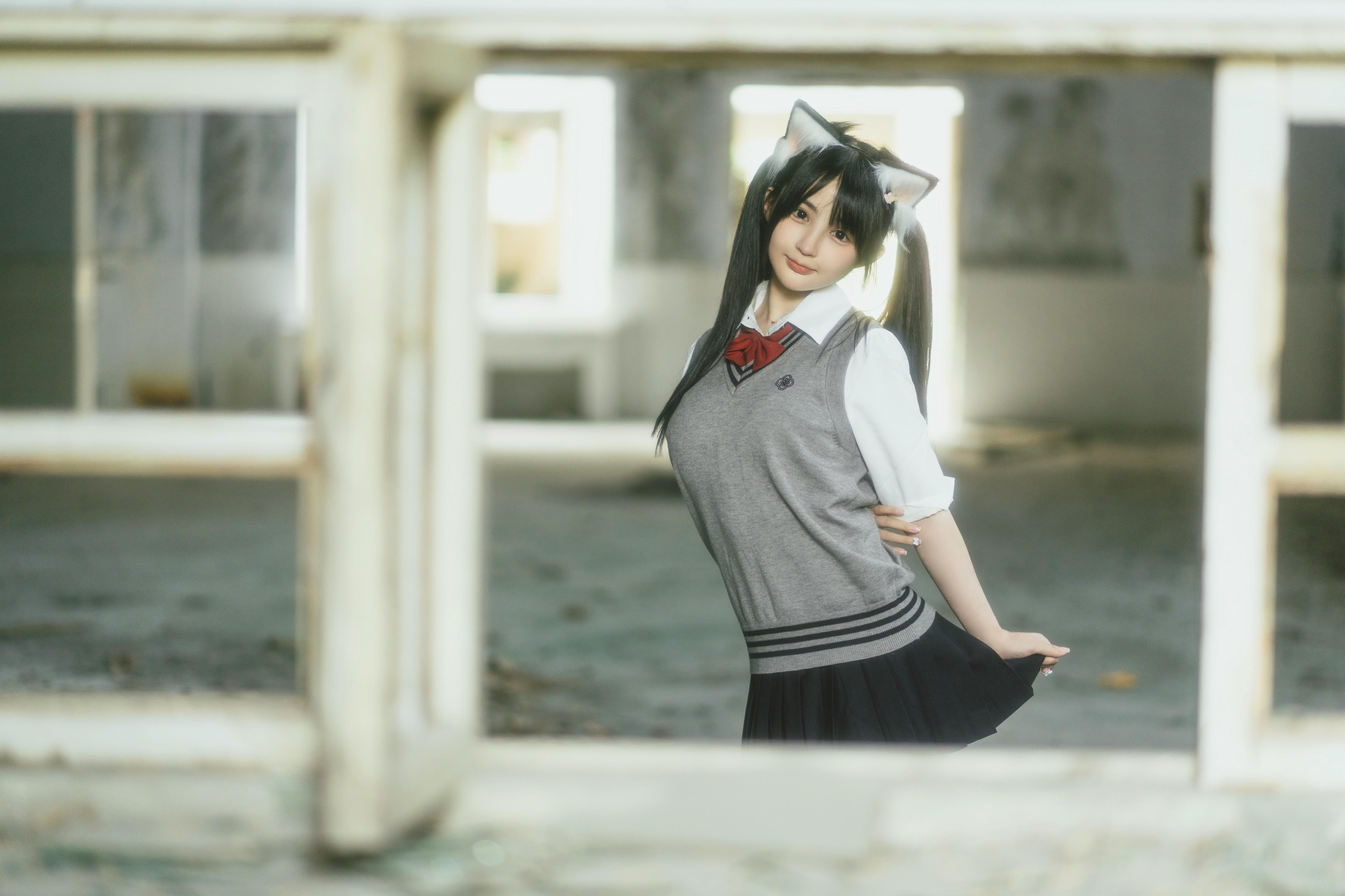 樱井宁宁-桜井宁宁 NO.055 废墟jk [74P 1.73GB]_第1集