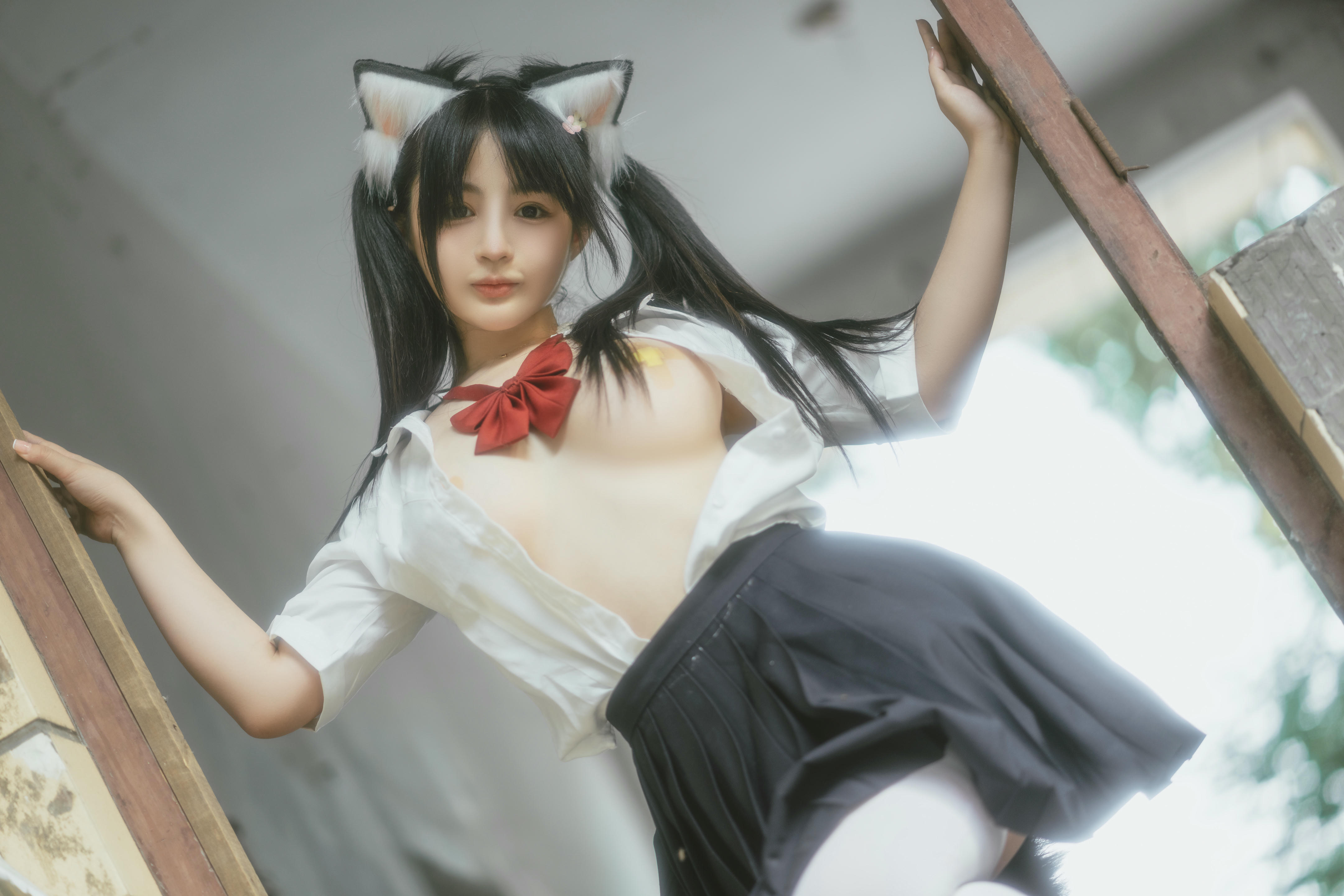 樱井宁宁-桜井宁宁 NO.055 废墟jk [74P 1.73GB]_第2集