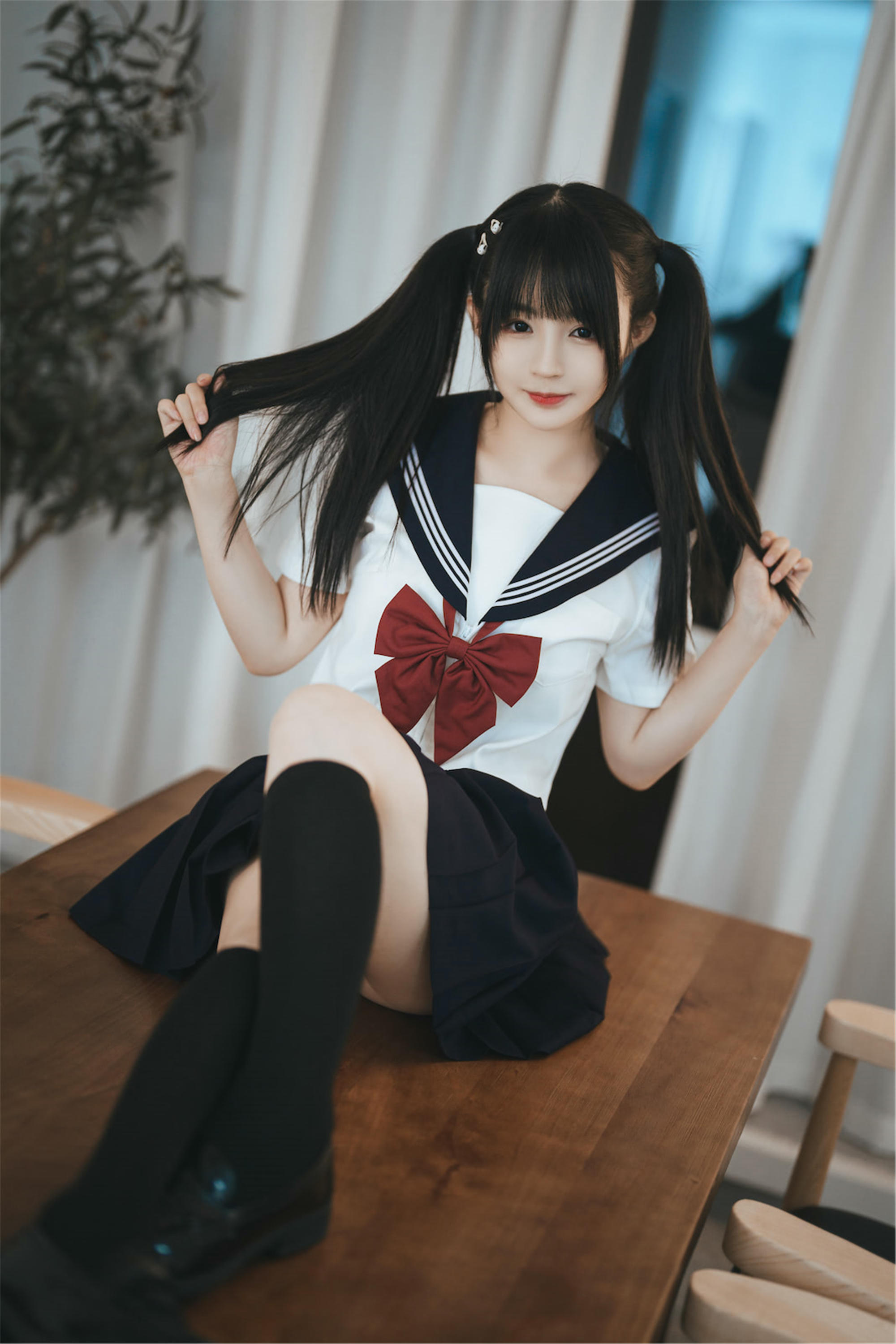 樱井宁宁-桜井宁宁 NO.067 双马尾JK [65P 443MB]_第1集