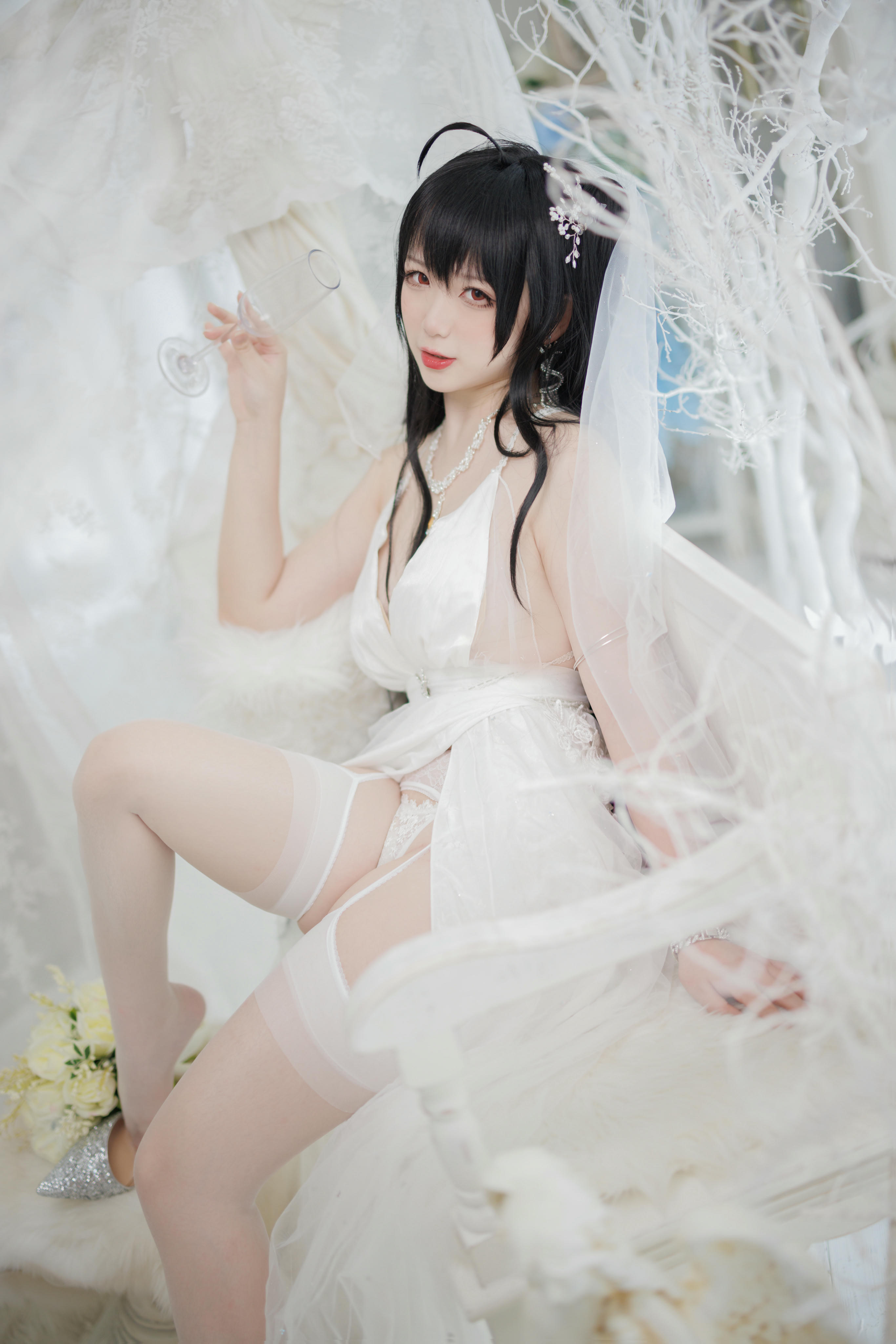 樱落酱w NO.027 大凤花嫁 [26P 272MB]_第1集
