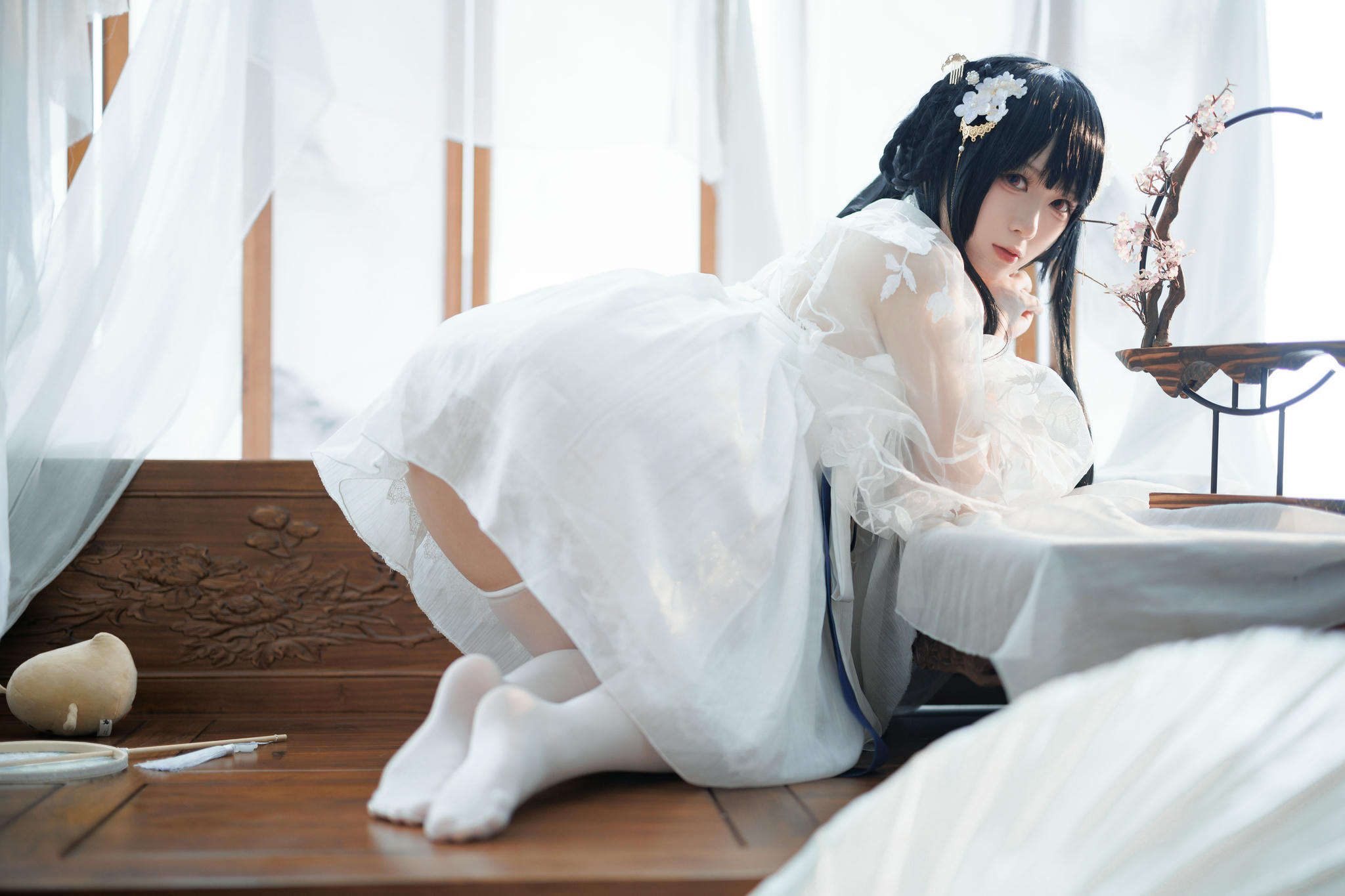 樱落酱w NO.028 逸仙膏脂凝肤 [31P 252MB]_第1集