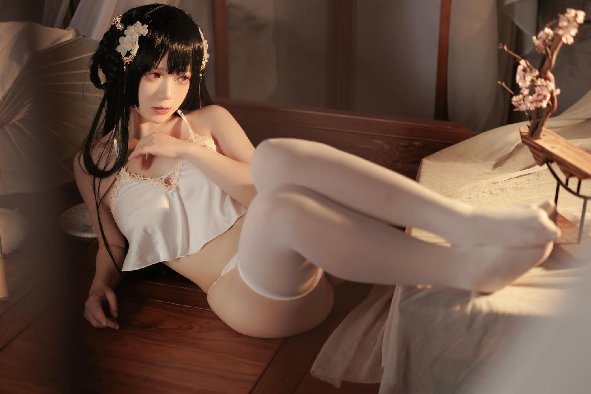 樱落酱w NO.028 逸仙膏脂凝肤 [31P 252MB]_第2集