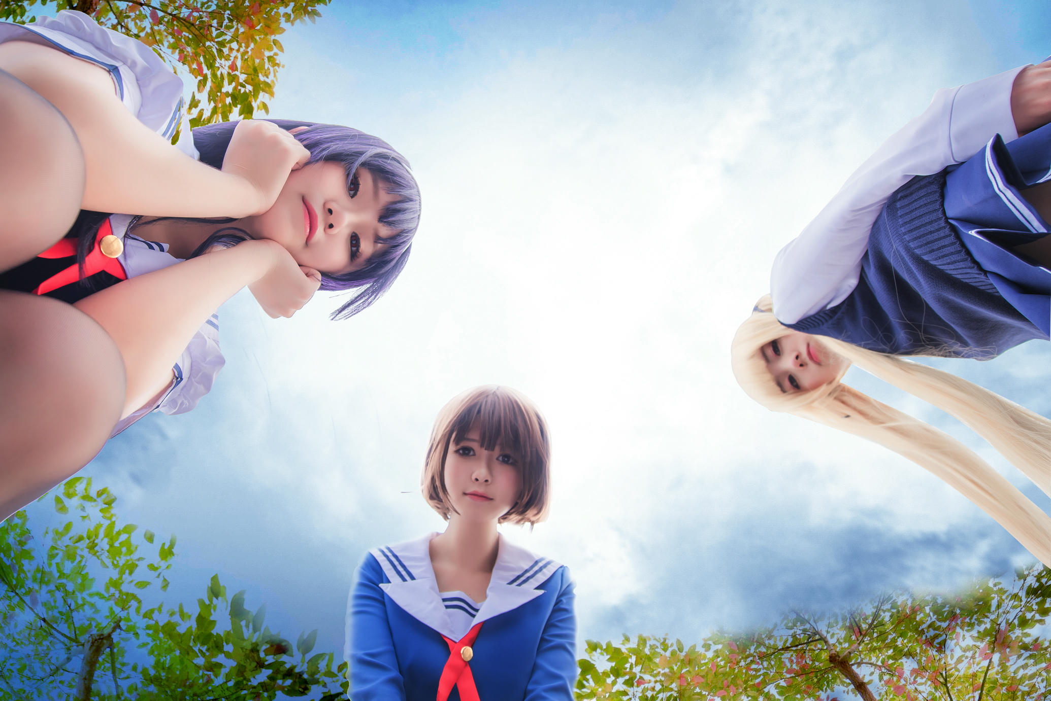 Yoko宅夏 NO.027 Yoko宅夏&白金Saki&小野妹子w 路人女主的养成方法 [77P 460MB]_第3集