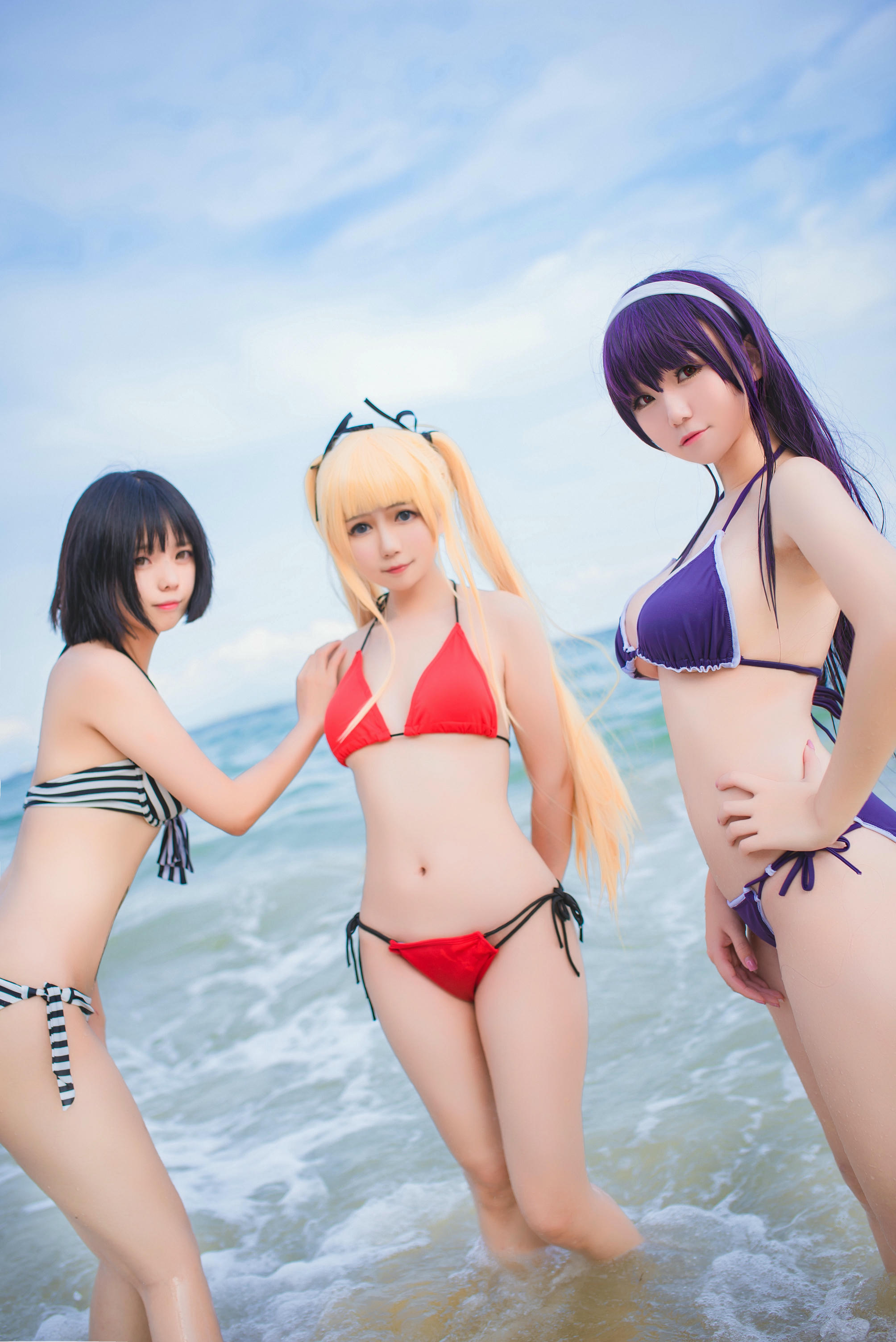 Yoko宅夏 NO.027 Yoko宅夏&白金Saki&小野妹子w 路人女主的养成方法 [77P 460MB]_第3集