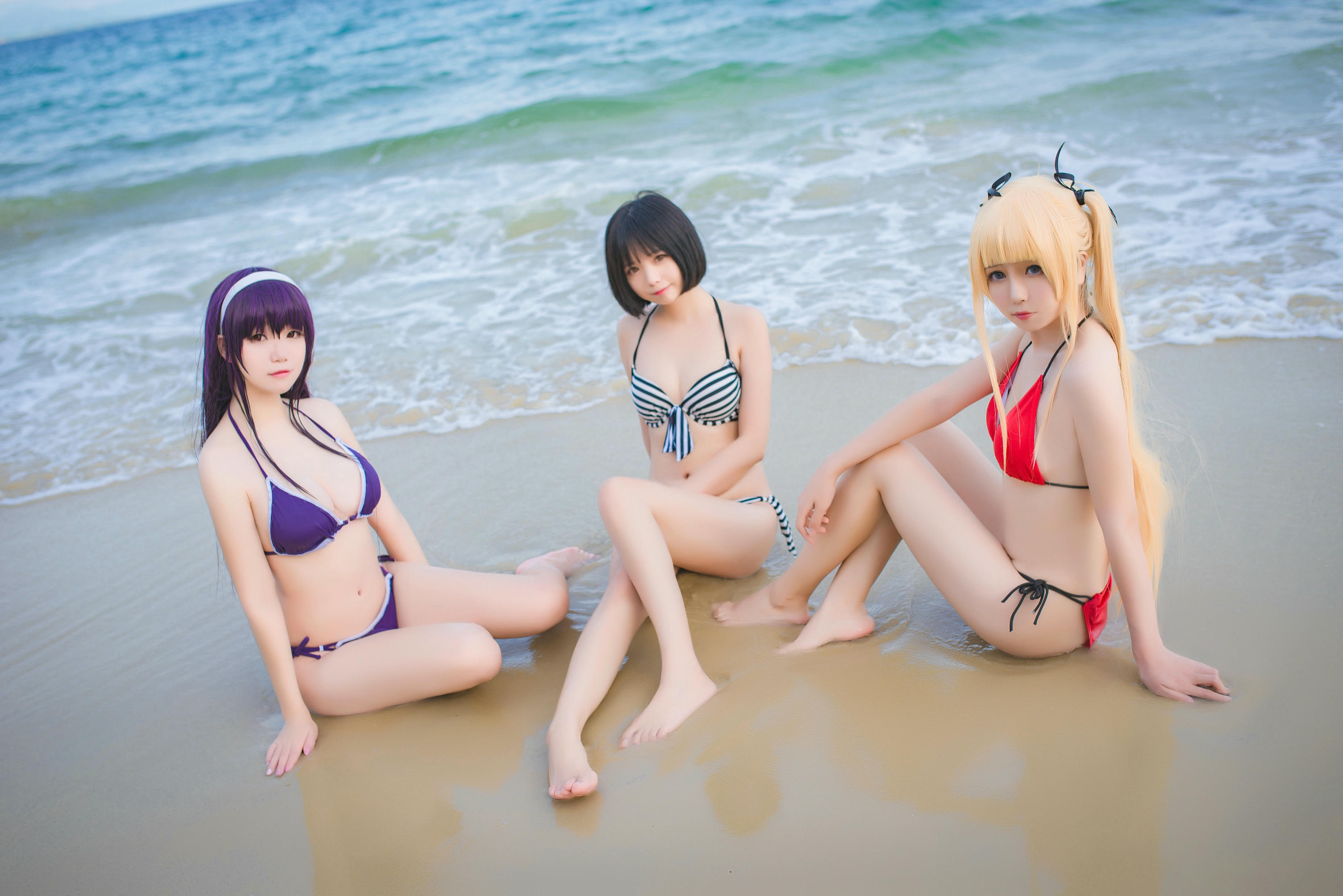 Yoko宅夏 NO.027 Yoko宅夏&白金Saki&小野妹子w 路人女主的养成方法 [77P 460MB]_第3集