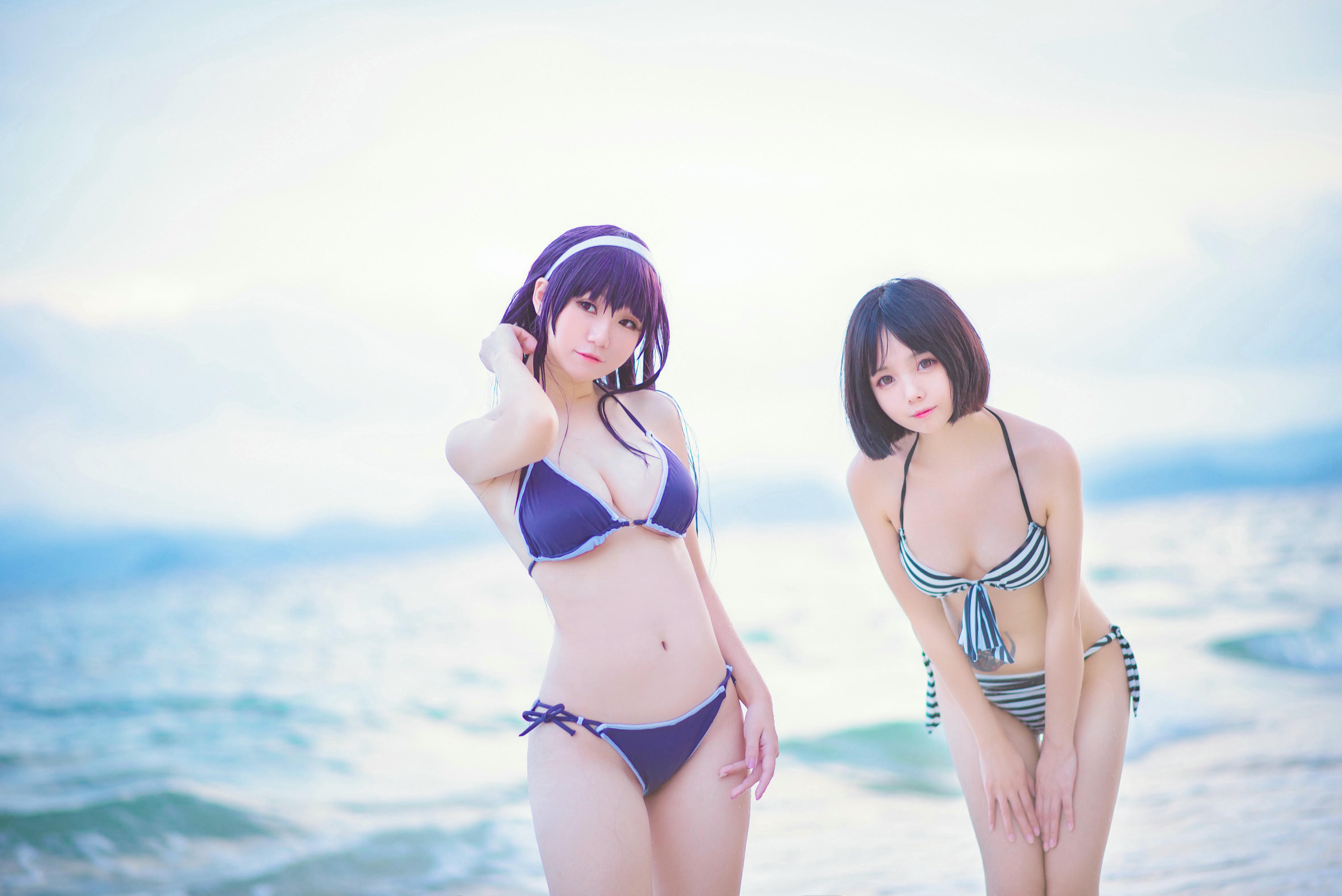 Yoko宅夏 NO.027 Yoko宅夏&白金Saki&小野妹子w 路人女主的养成方法 [77P 460MB]_第3集