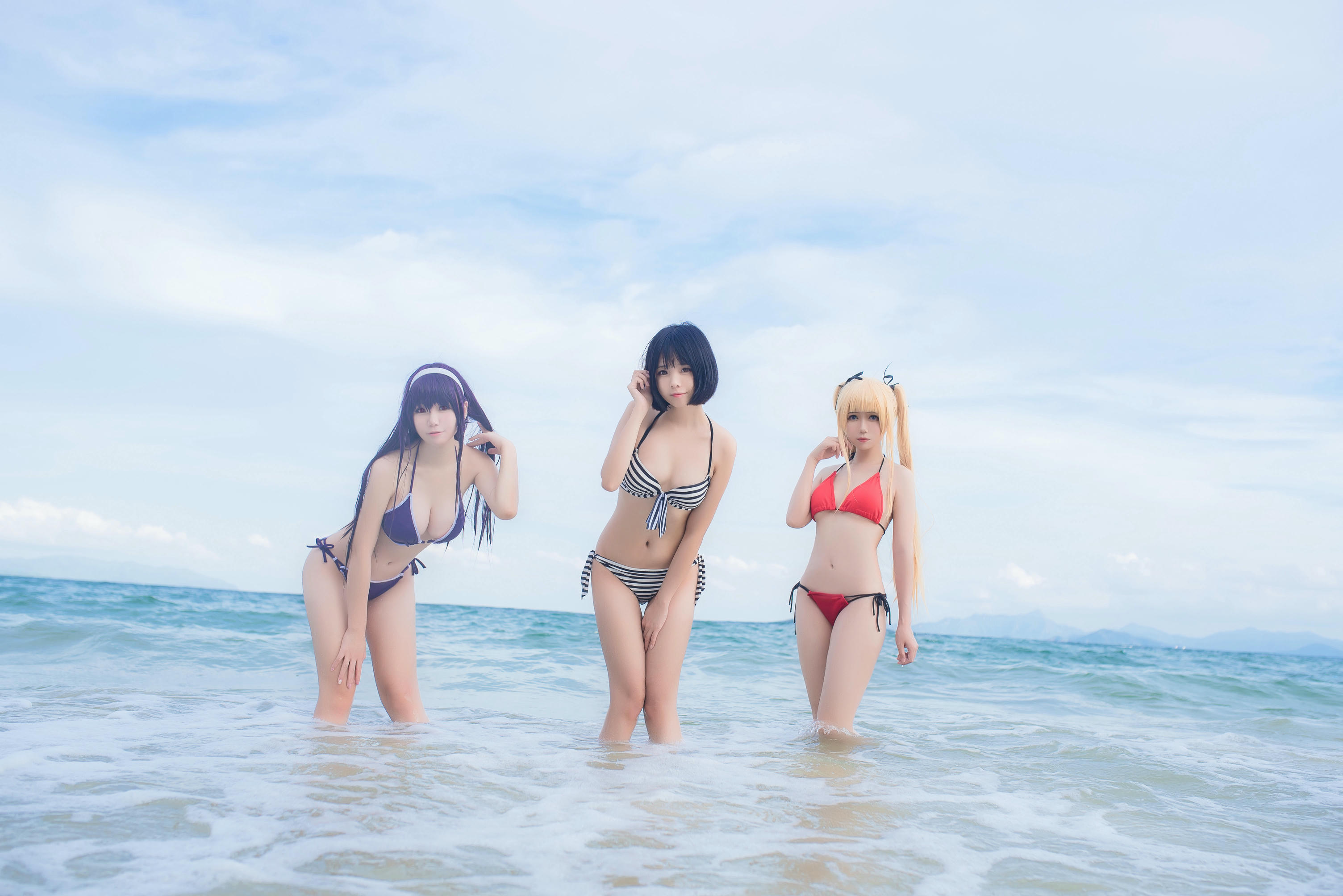 Yoko宅夏 NO.027 Yoko宅夏&白金Saki&小野妹子w 路人女主的养成方法 [77P 460MB]_第3集