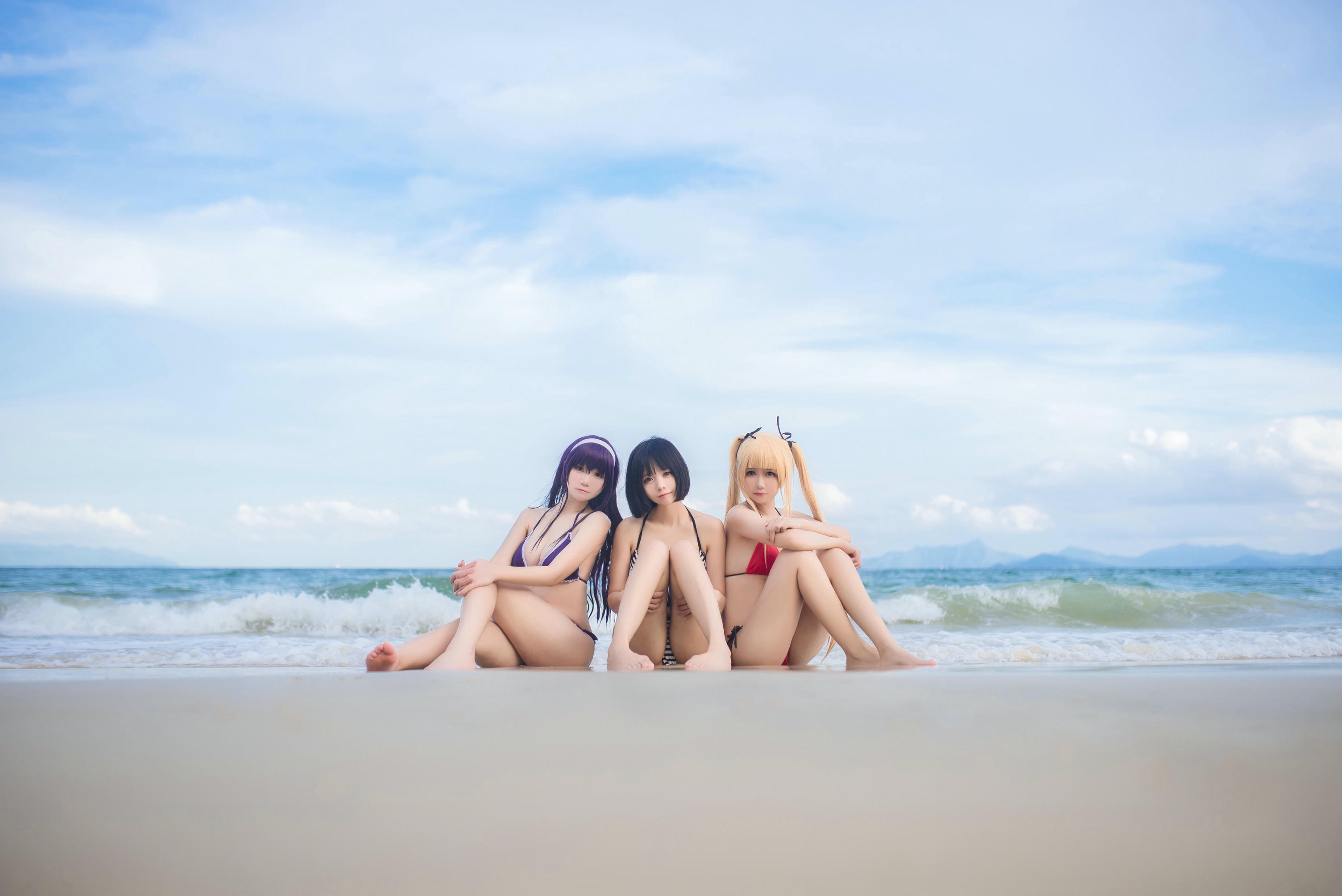 Yoko宅夏 NO.027 Yoko宅夏&白金Saki&小野妹子w 路人女主的养成方法 [77P 460MB]_第3集