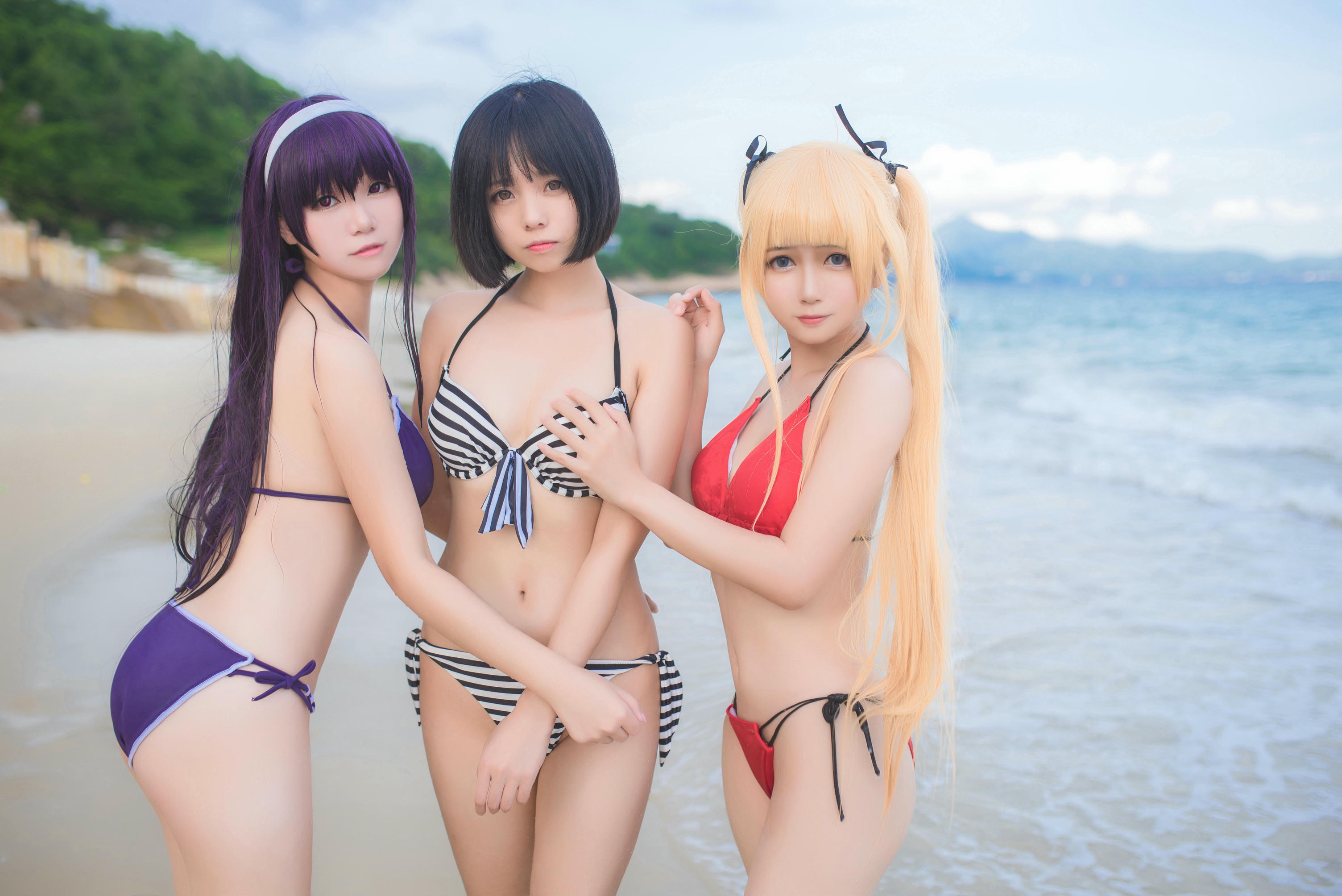 Yoko宅夏 NO.027 Yoko宅夏&白金Saki&小野妹子w 路人女主的养成方法 [77P 460MB]_第3集