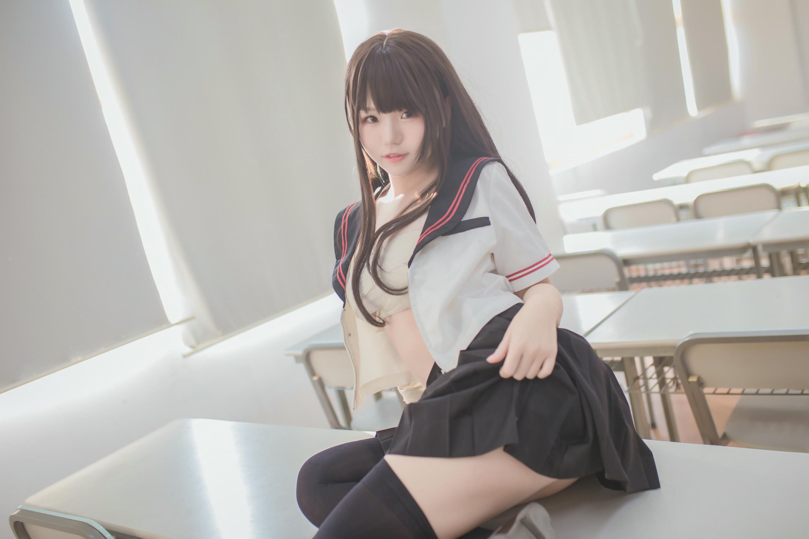 Yoko宅夏 NO.003 黑丝JK [39P-220MB]_第1集