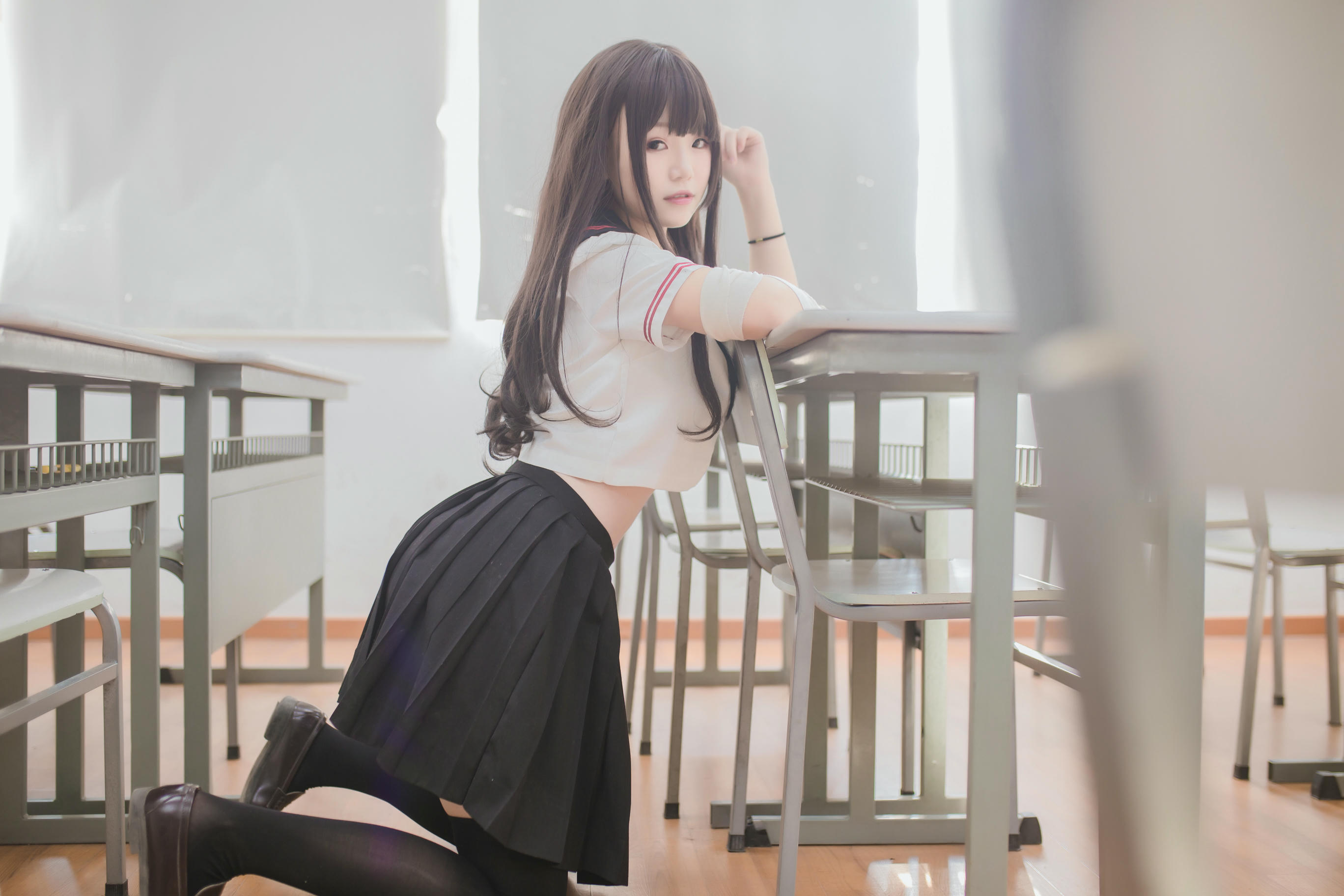 Yoko宅夏 NO.003 黑丝JK [39P-220MB]_第1集