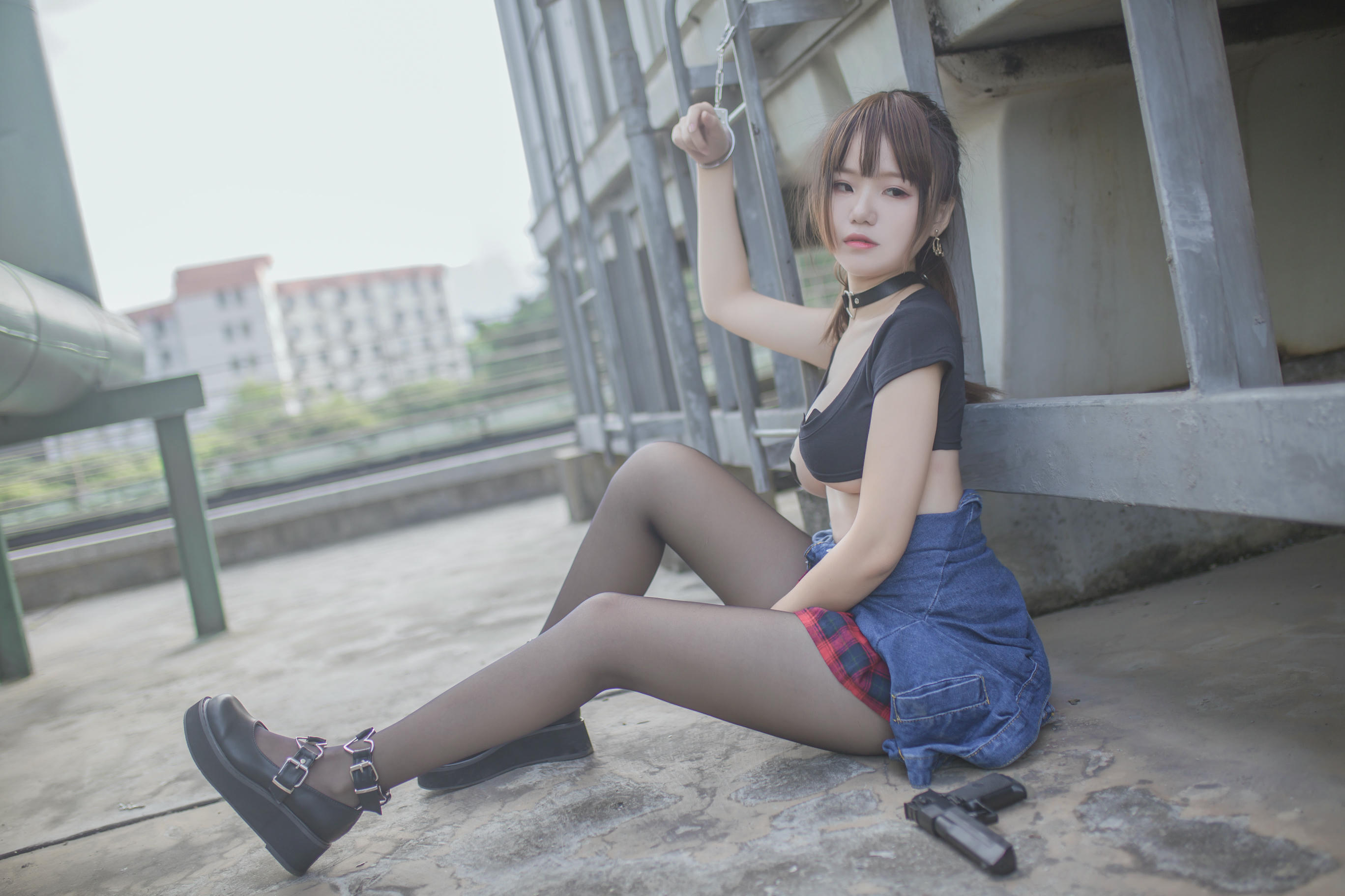 Yoko宅夏 NO.004 红色格子 [32P-188MB]_第2集