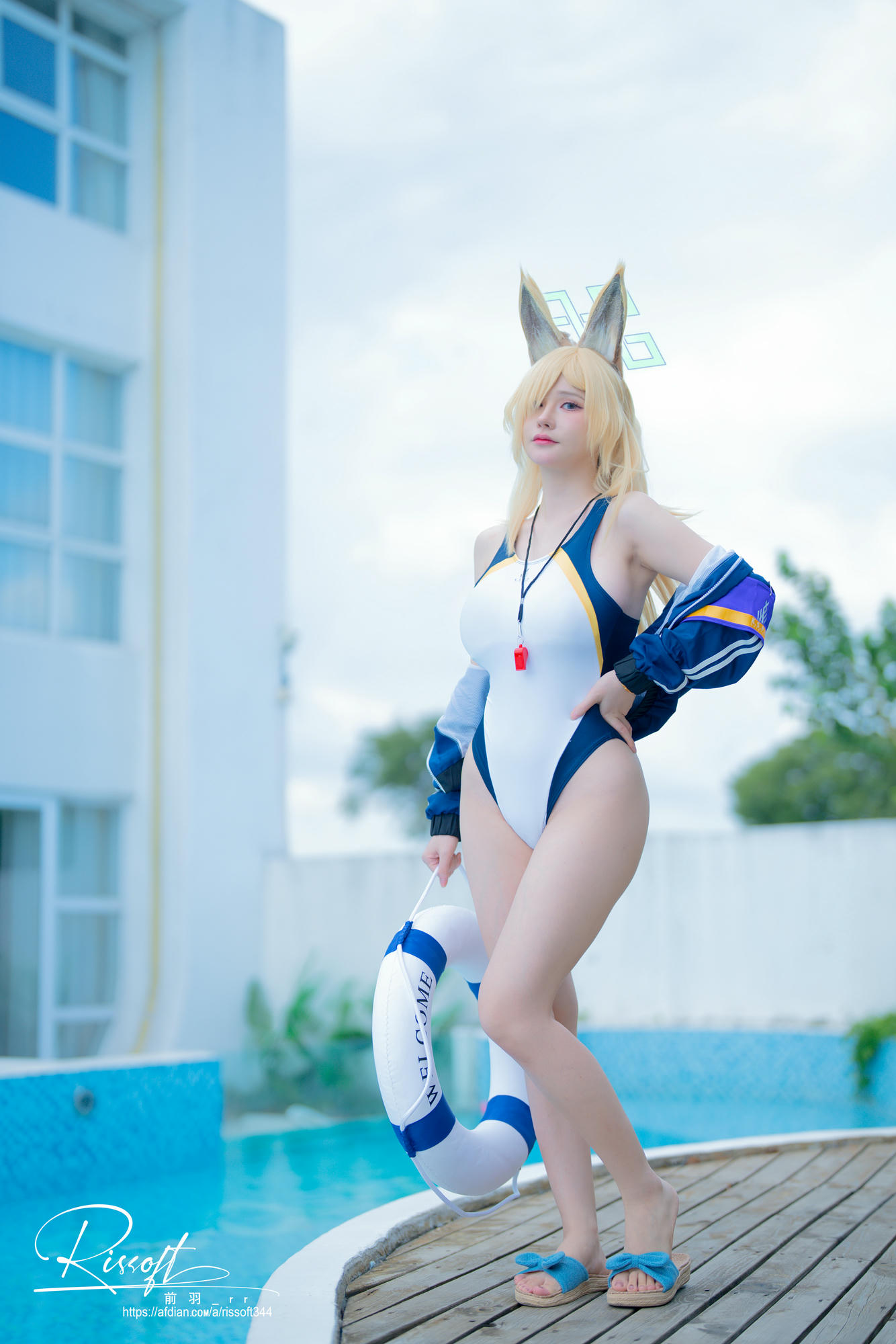 前羽_rr NO.021 碧蓝档案 尾形康娜竞泳[53P-248.8M]_第1集