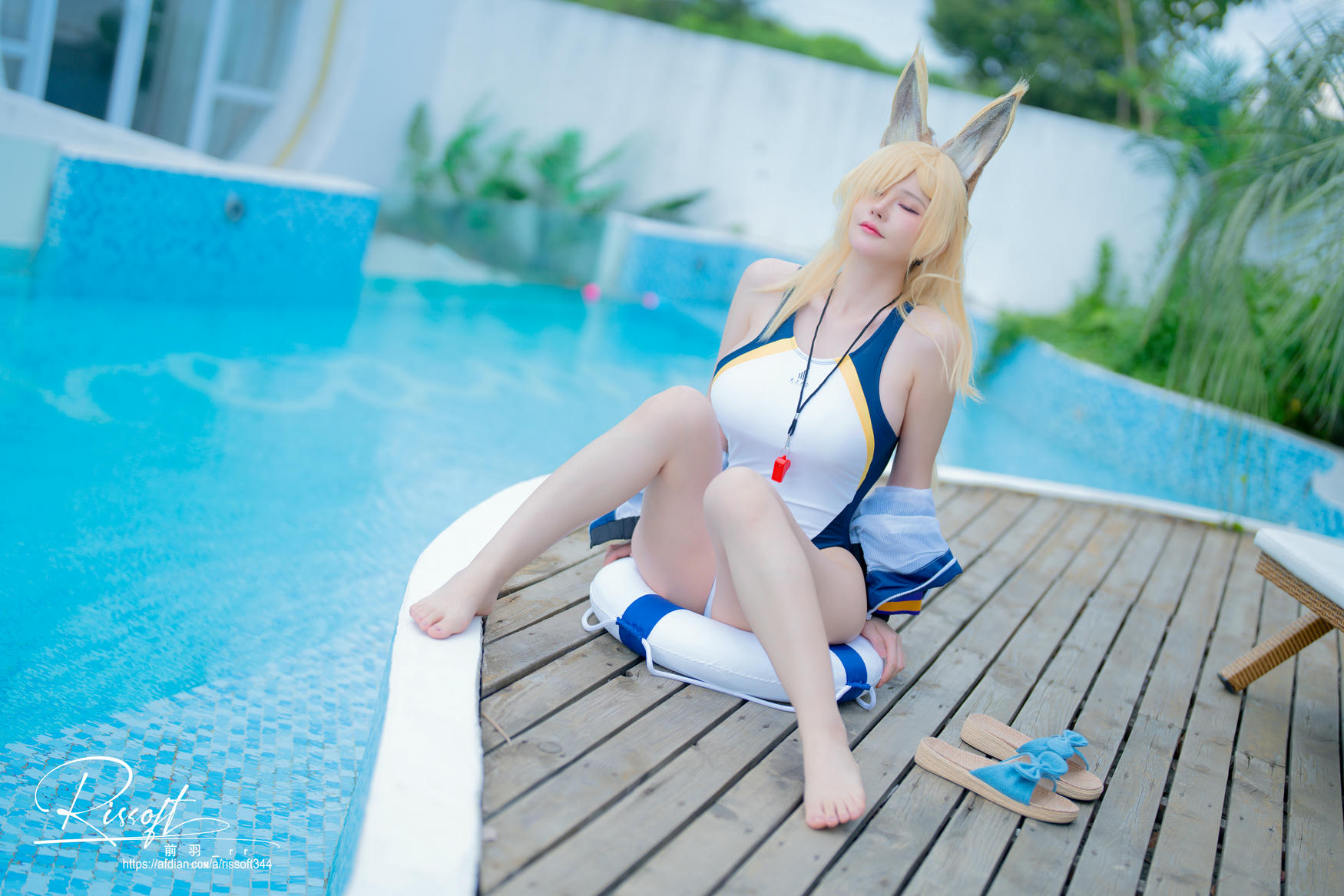 前羽_rr NO.021 碧蓝档案 尾形康娜竞泳[53P-248.8M]_第1集