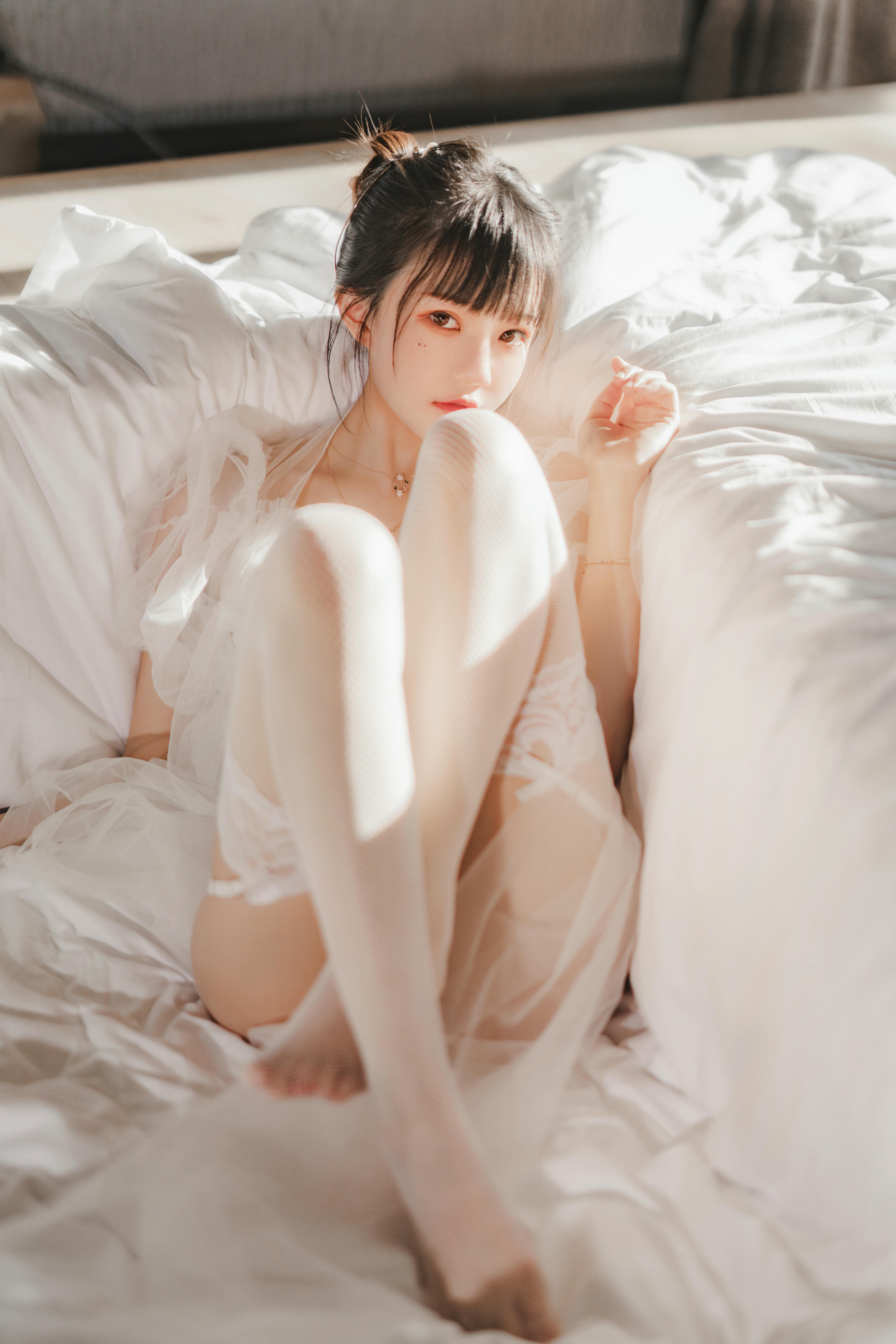 桜桃喵 NO.096 白纱糖01 [40P-601MB]_第2集